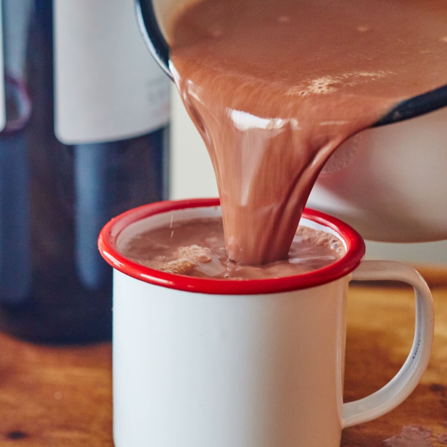 Red Wine Hot Chocolate Kitchn Cocoa di vine chocolate & wine a seductive combination of rich milk chocolate cream produced but they are made with chocolate, which is creamy. red wine hot chocolate
