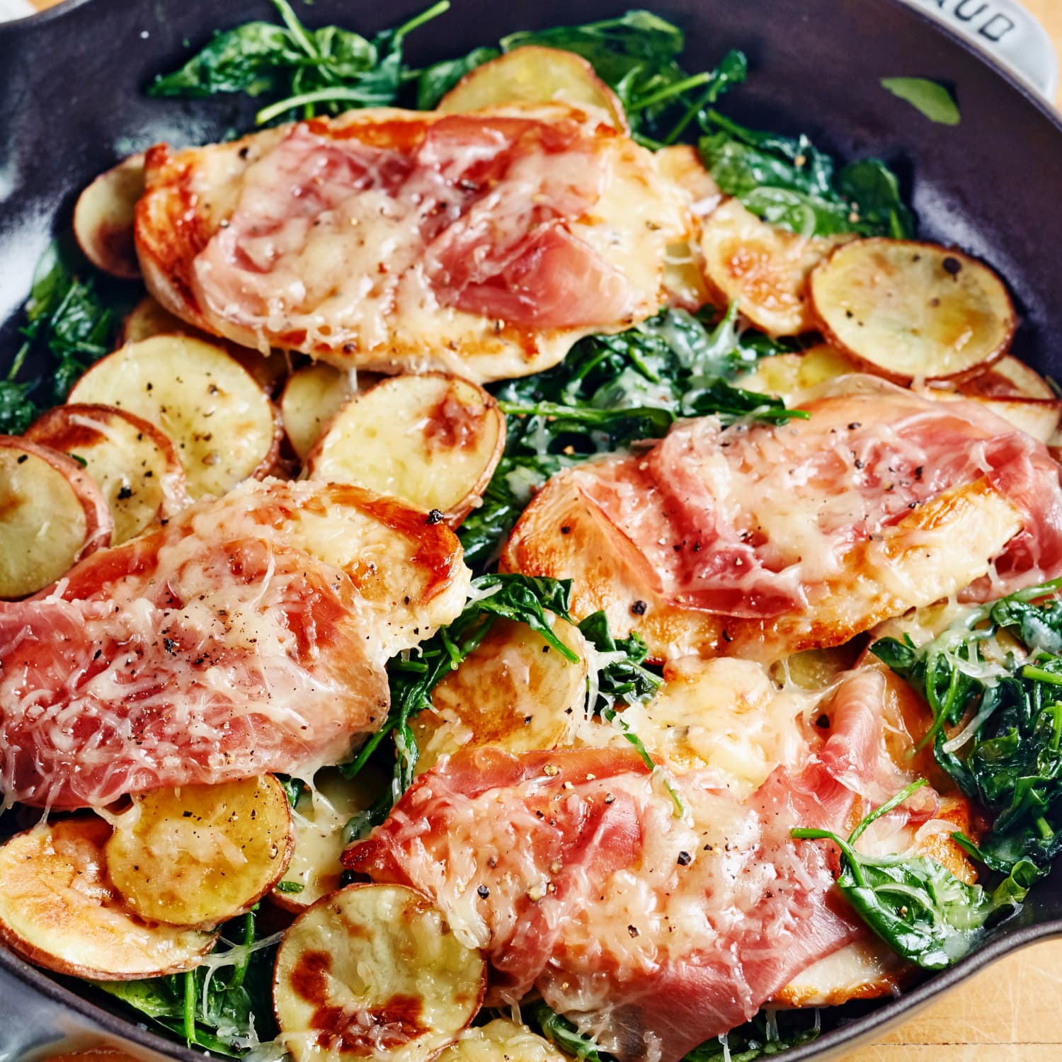 Chicken Saltimbocca With Spinach And Potatoes Kitchn