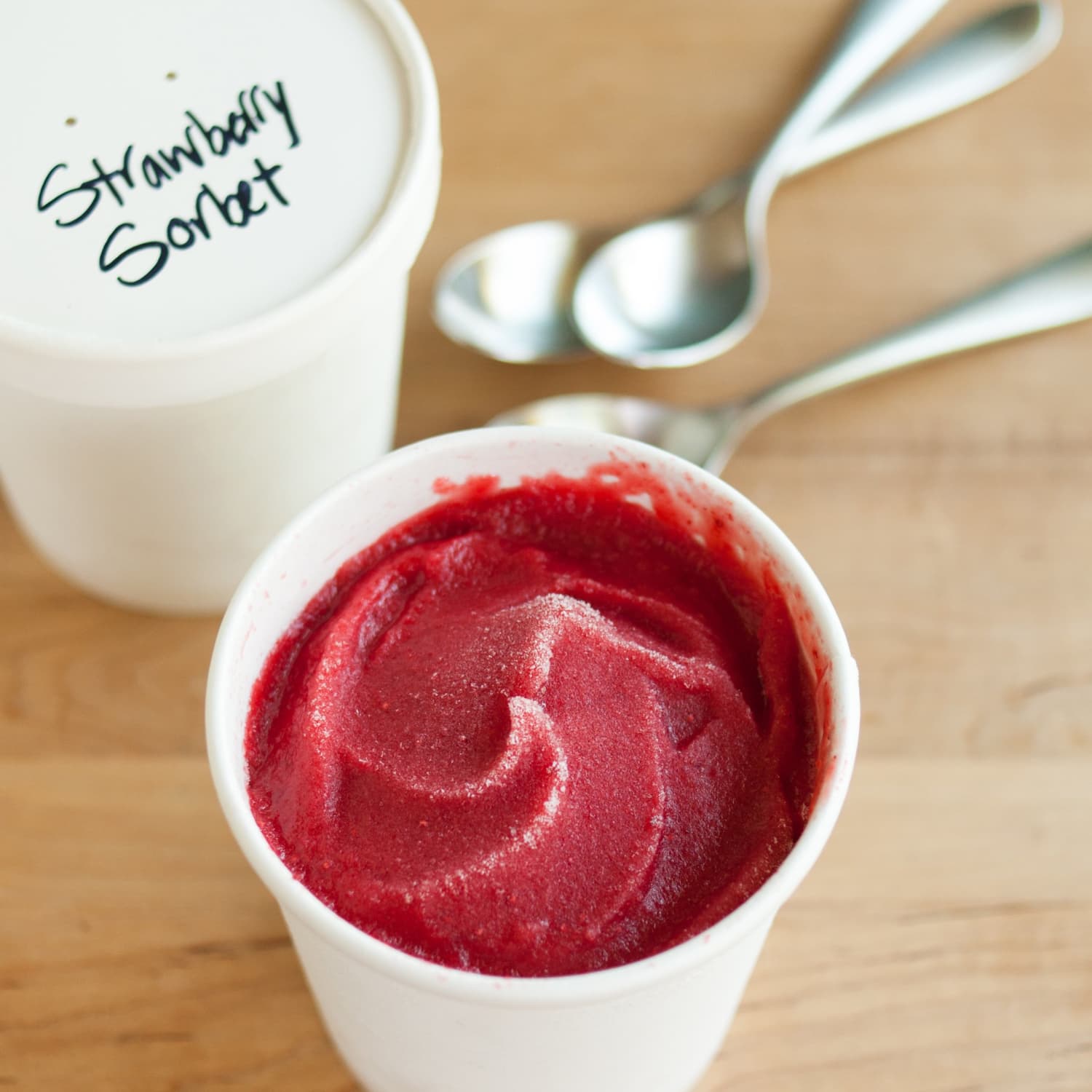 Make Awesome Sorbet Without A Recipe Using This Simple Tip Kitchn Here's how to spot how fresh your if the eggs floats a little vertically and tilts halfway , it's not so fresh but is fine for scrambled eggs and. make awesome sorbet without a recipe