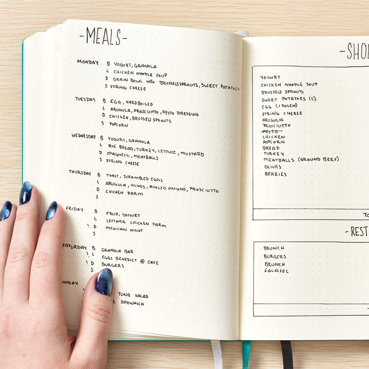 Why a dot grid layout makes the perfect bullet journal notebook