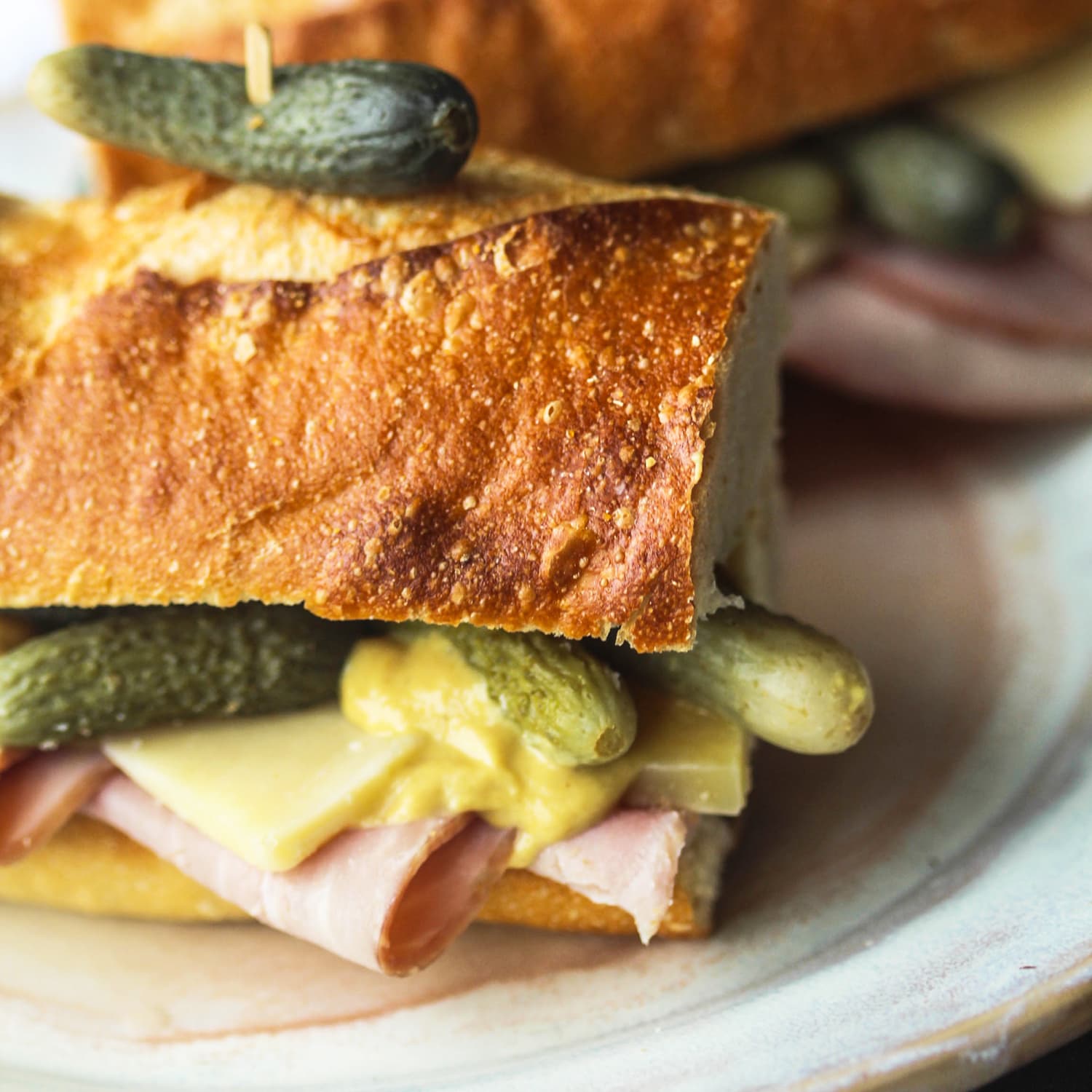 Recipe A Very French Ham And Cheese Baguette Kitchn