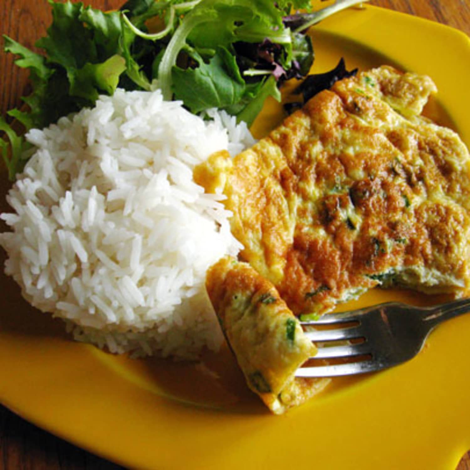 Thai Omelet (Kai Jeow) - Veggie Desserts