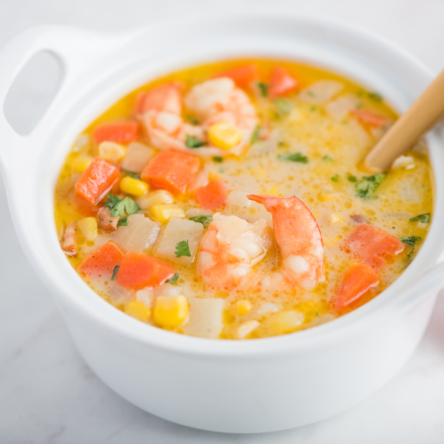 Shrimp Corn Chowder Ina Garten Recipe Shrimp And Corn Chowder Kitchn