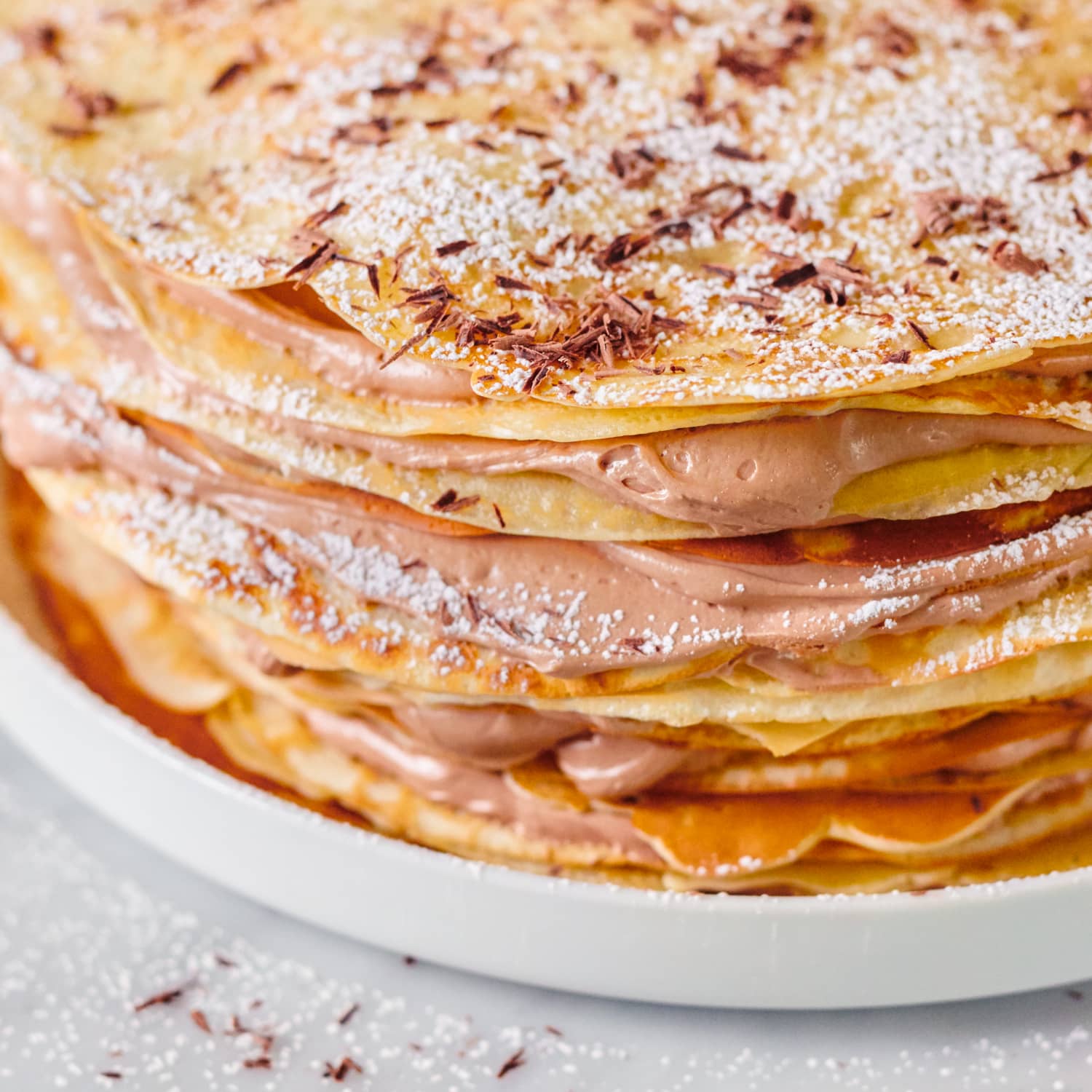 How To Make Nutella Crepe Cake The Easiest Method Kitchn