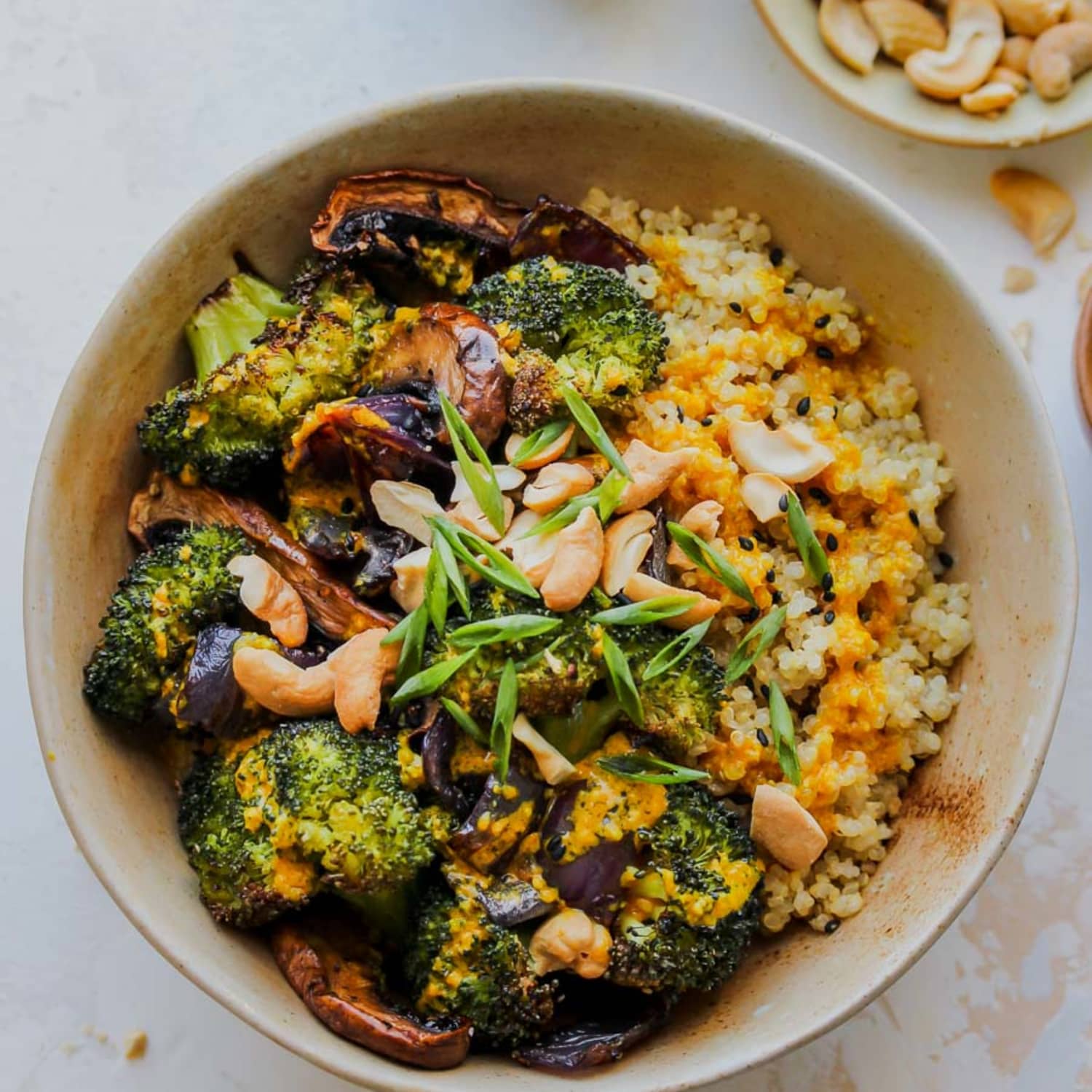 Roasted Veggie Glow Bowls - Dishing Out Health