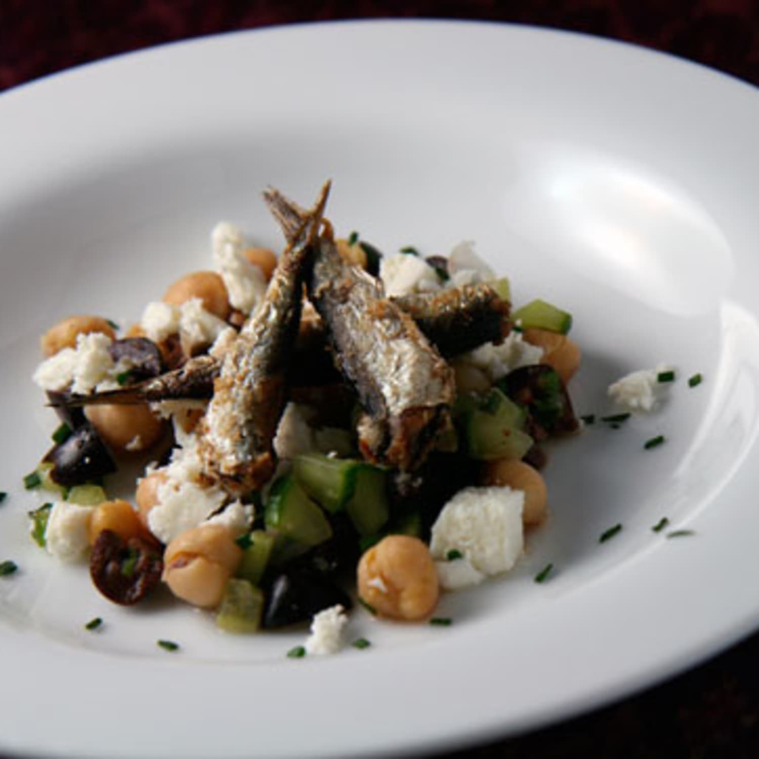 Recipe Sardine Salad With Chickpeas And Feta Kitchn