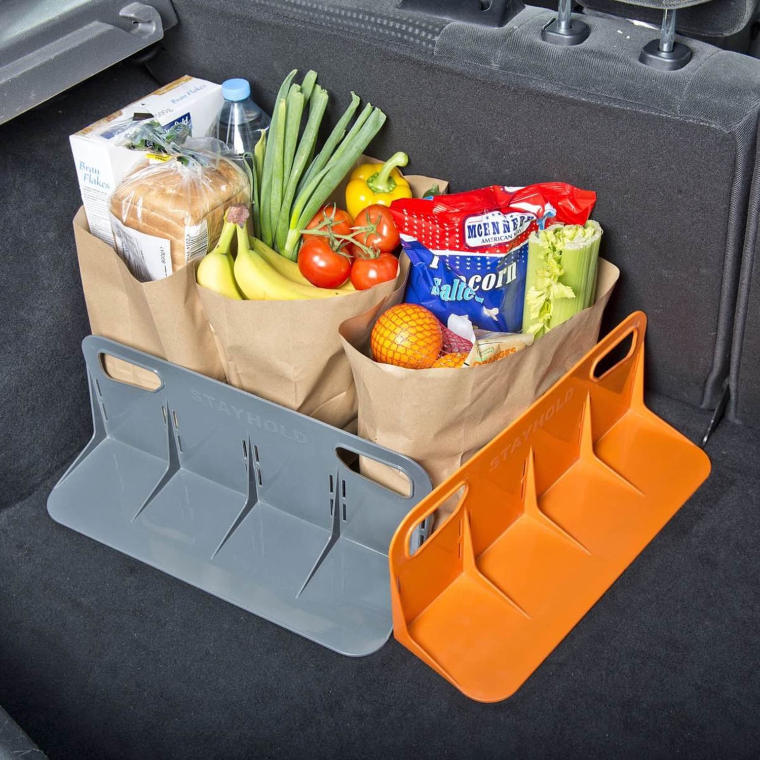 How to Stop Groceries from Rolling Around Your Truck Bed