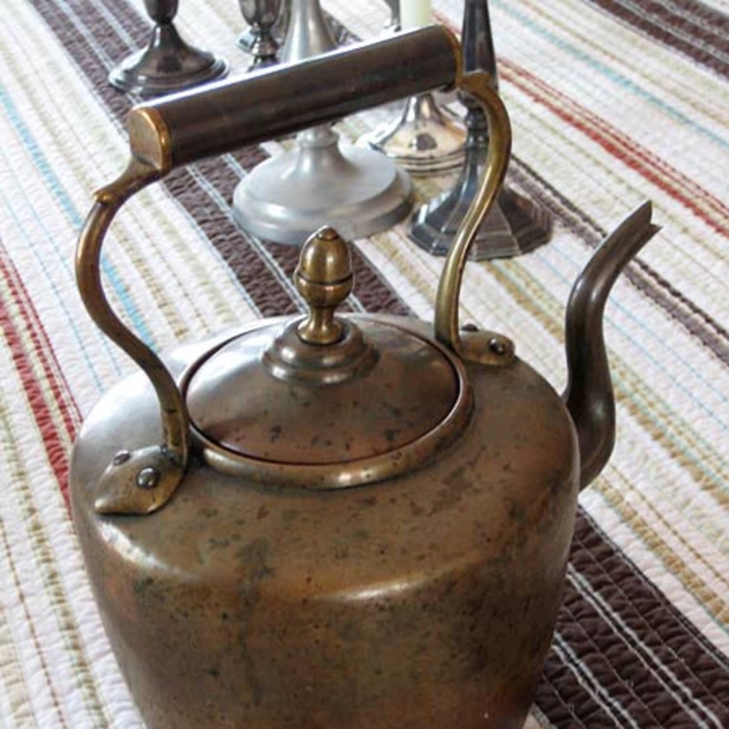 Good Question Is My Vintage Copper Kettle Safe To Use Kitchn Shop for antique copper tea kettle online at target. is my vintage copper kettle safe to use