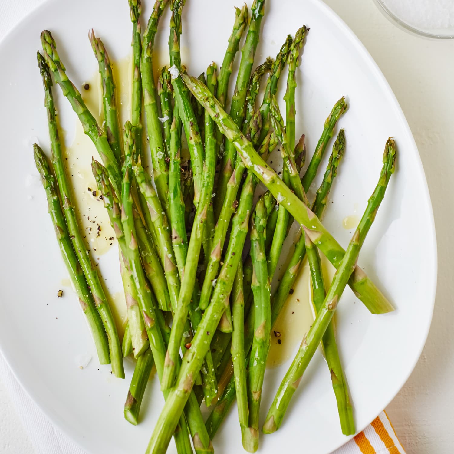 How To Steam Asparagus In The Microwave Kitchn