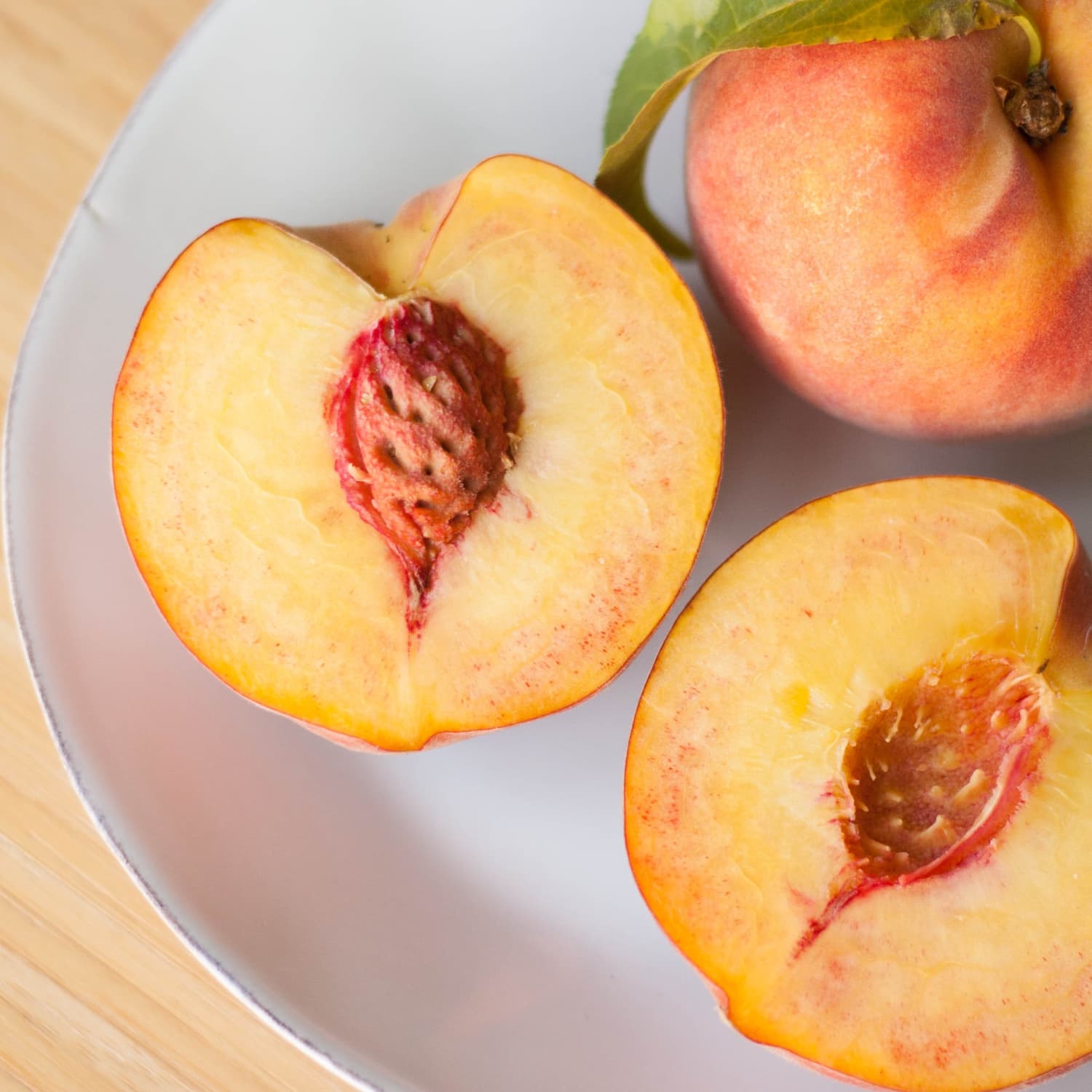 The Easiest Way To Pit A Peach Kitchn