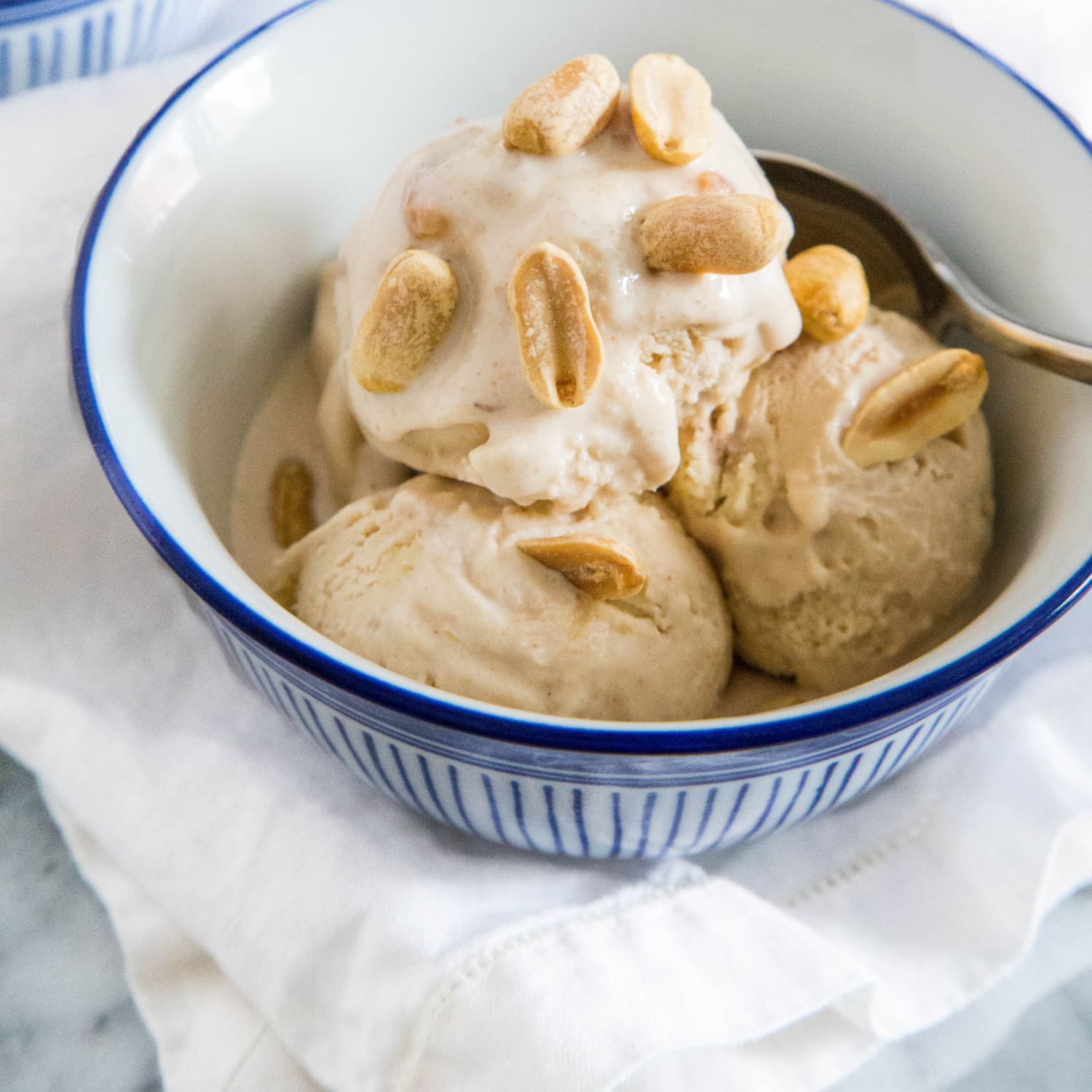 Recipe Peanut Butter Ice Cream With Banana Chunks Kitchn