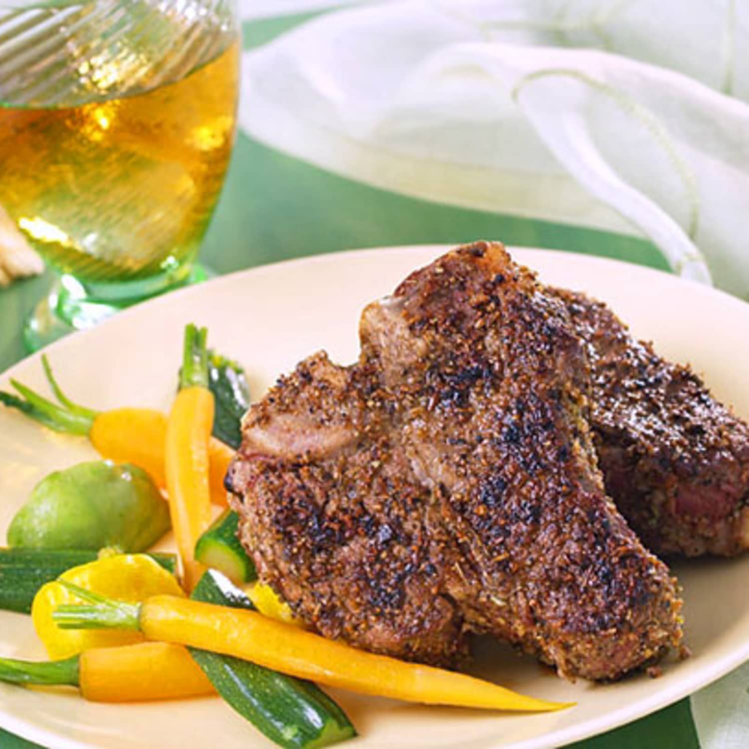 Lamb Tips And Recipe: Adobo Crusted Lamb Loin Chop | Kitchn