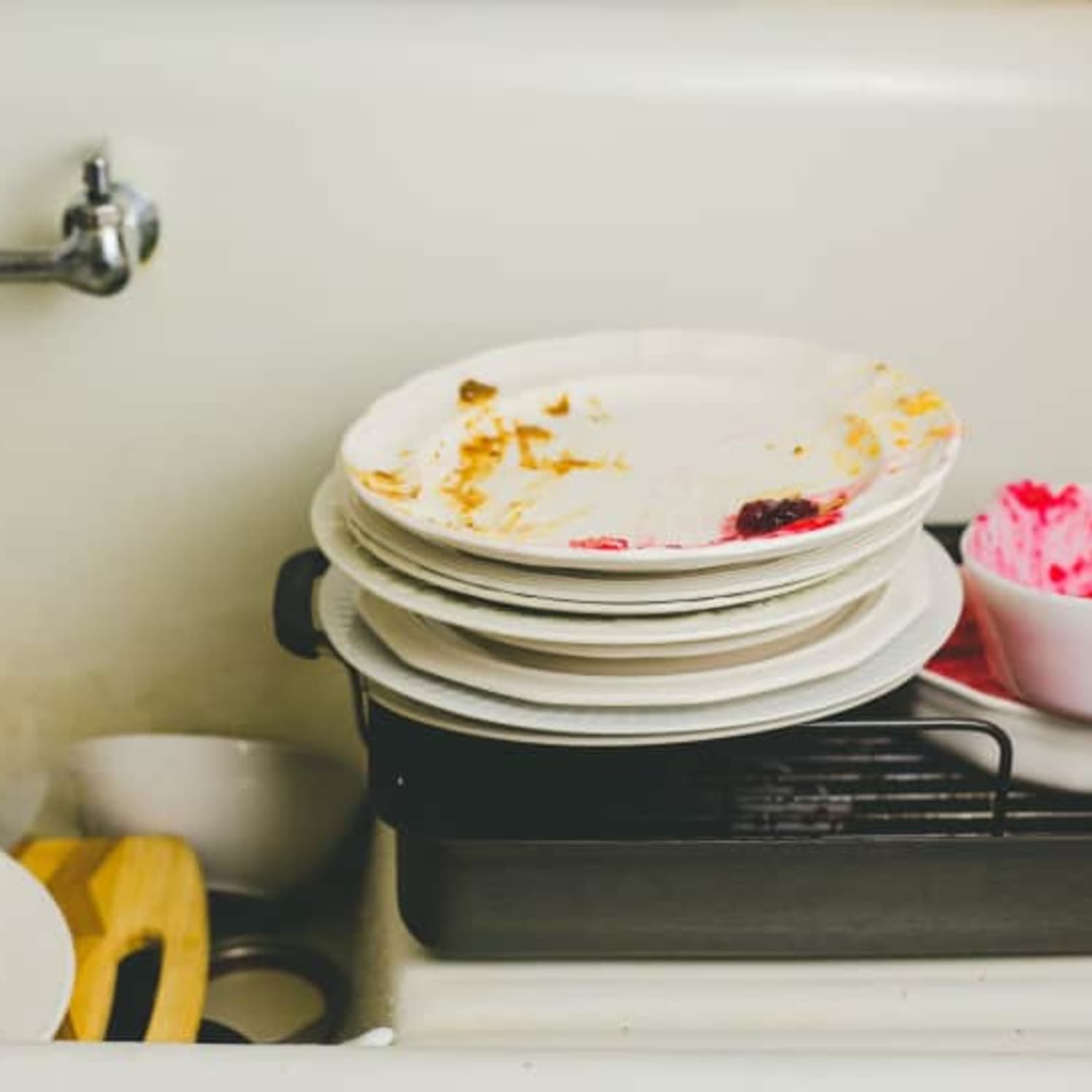 8 Tips For Dealing With A Mound Of Dishes Kitchn To make your decision a little easier, here are the dish soaps that stand out from the rest in our good housekeeping cleaning lab's view. tips for dealing with a mound of dishes