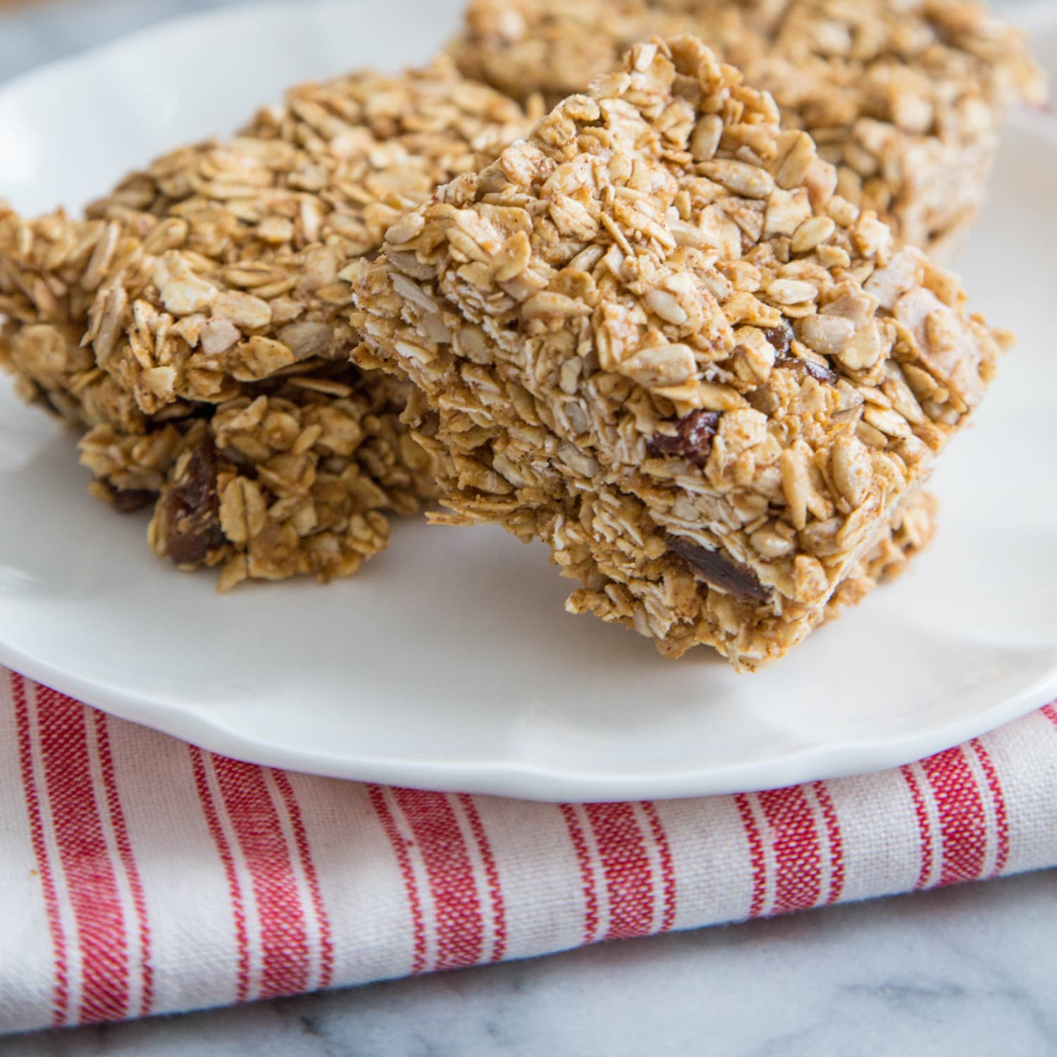 Recipe No Bake Sunflower Oat Bars Kitchn Pour syrup over top and stir to coat evenly. no bake sunflower oat bars