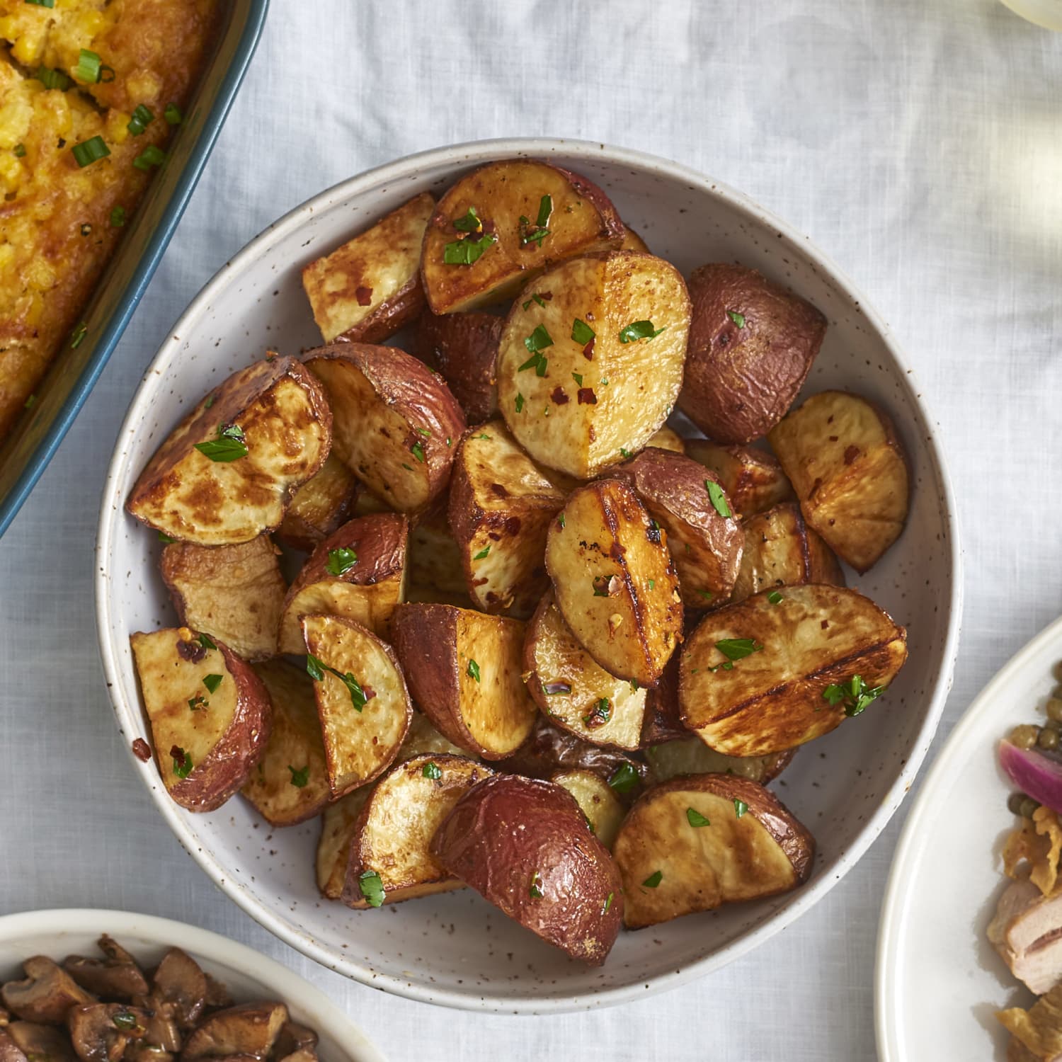 Oven Roasted Baby Red Potatoes w/Garlic