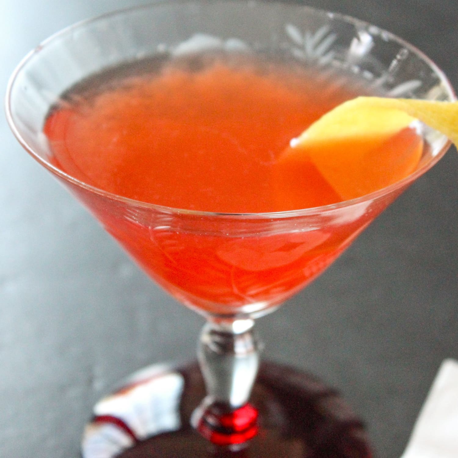A Whiskey Winter Citrus Cocktail Recipe The Blinker Cocktail