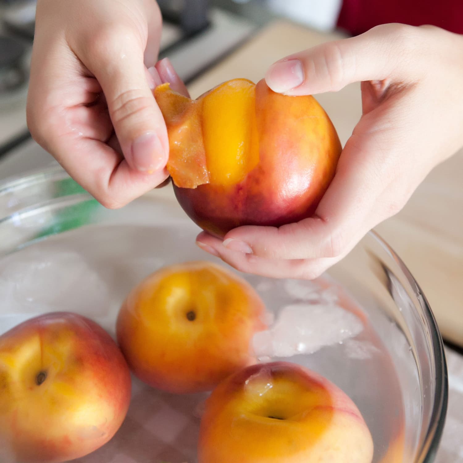 How To Easily Peel Peaches Without a Knife | Kitchn