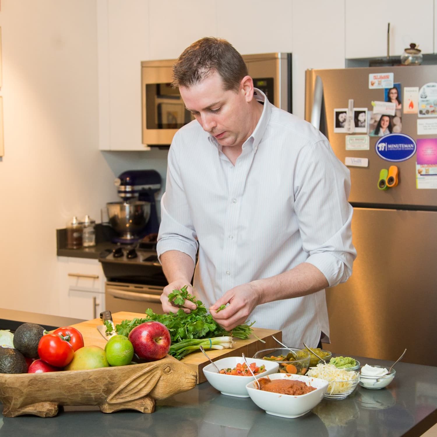 Chef Ed Cotton S Comfortable Queens Kitchen Kitchn