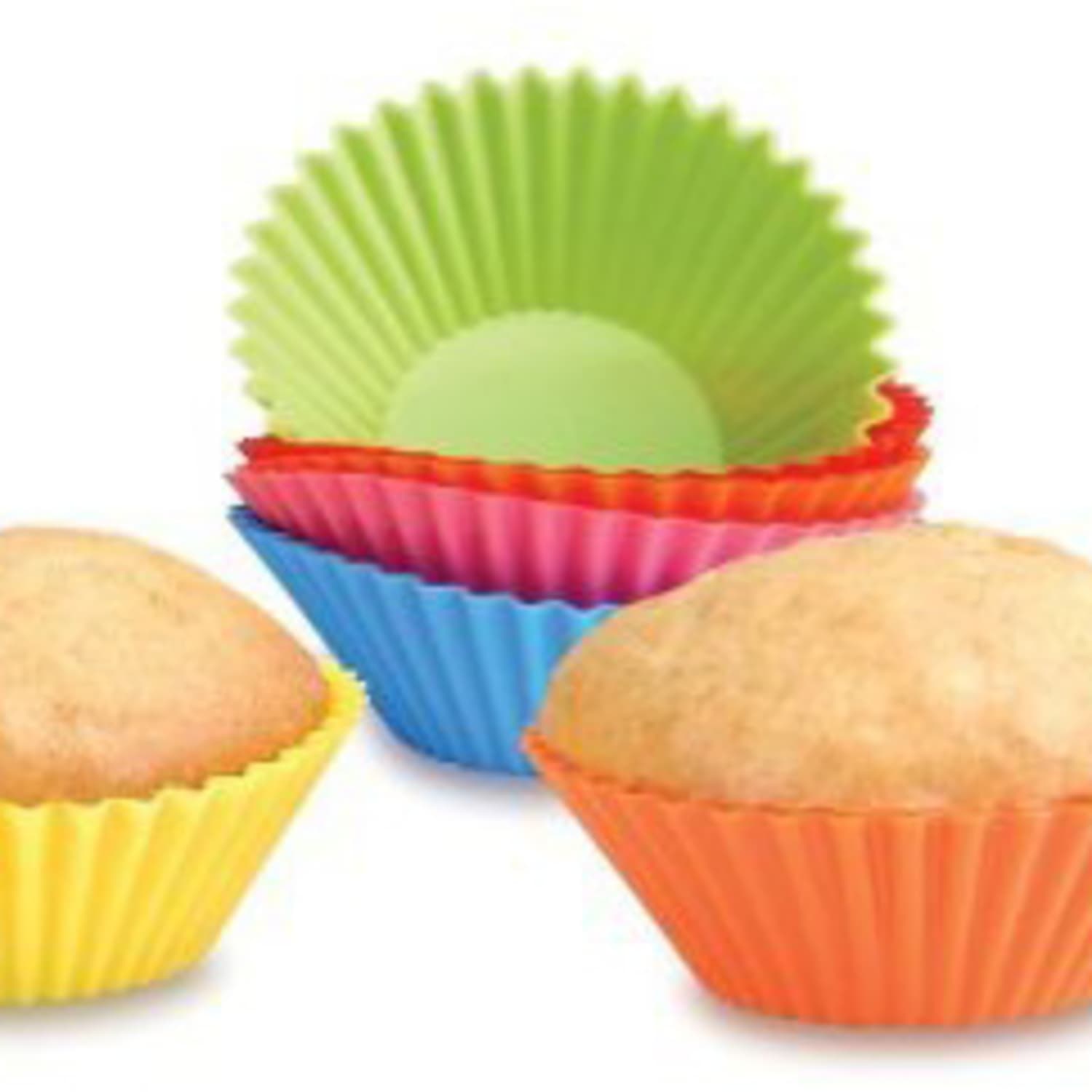 Silicone Cup 6 Shape Cake Muffin Chocolate Cupcake Mould Cookie Baking Cup T8U8 