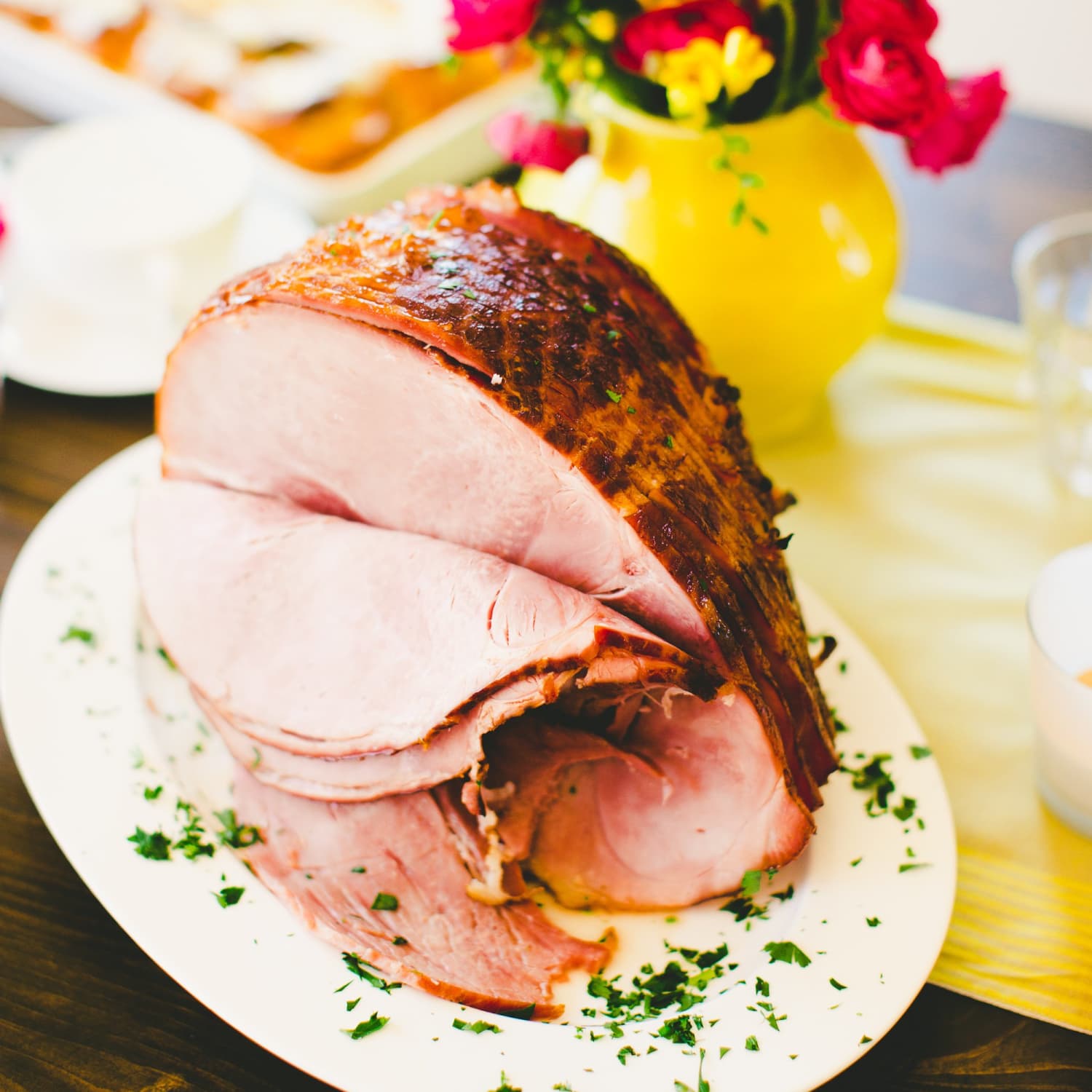 How To Bake A Honey-Glazed Ham | Kitchn