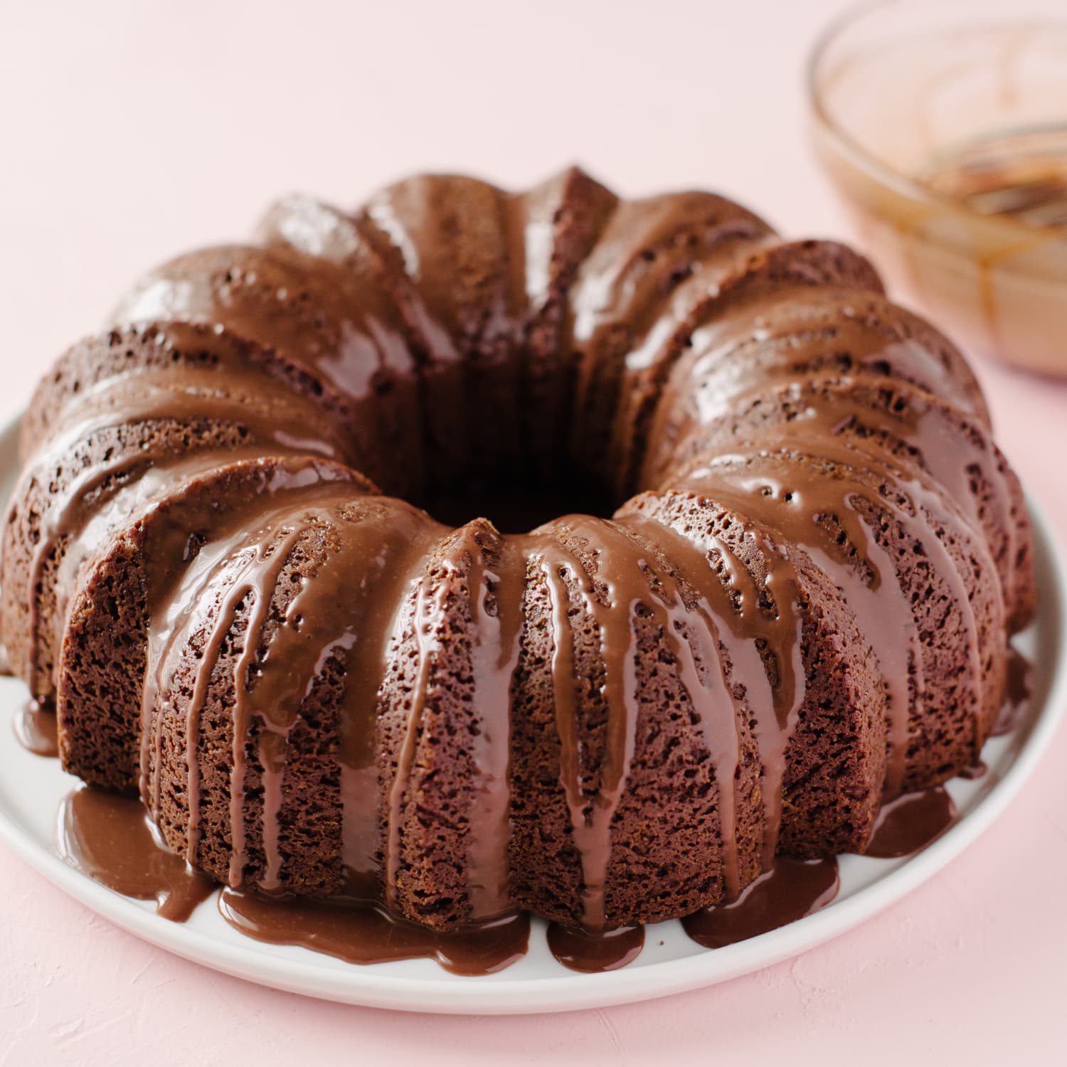 Molten Chocolate Bundt Cake 