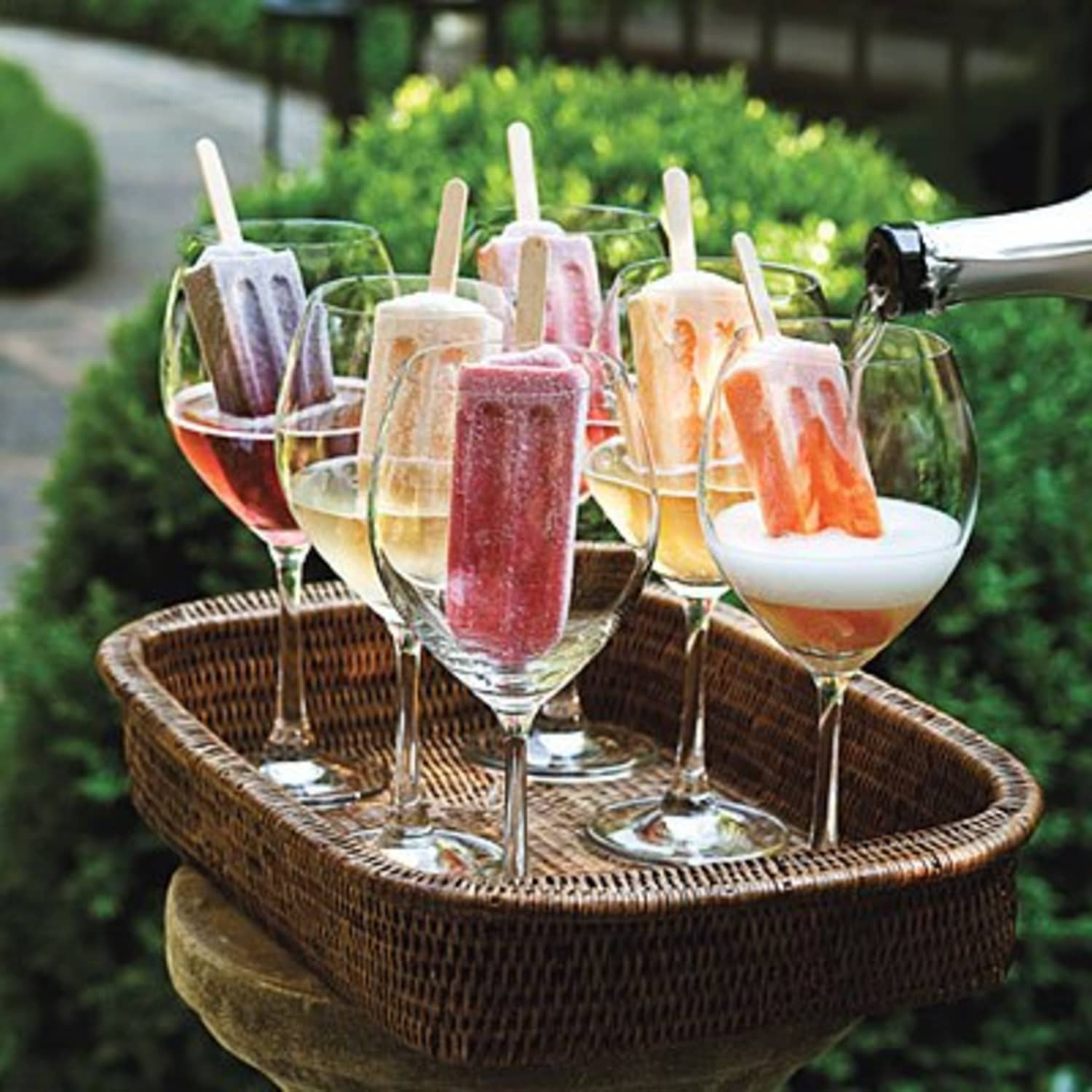 Popsicles In Prosecco A Colorful Bubbly Adult Dessert Kitchn Upgrade your summer treat game with champagne popsicles using the sophistipops mold. popsicles in prosecco a colorful