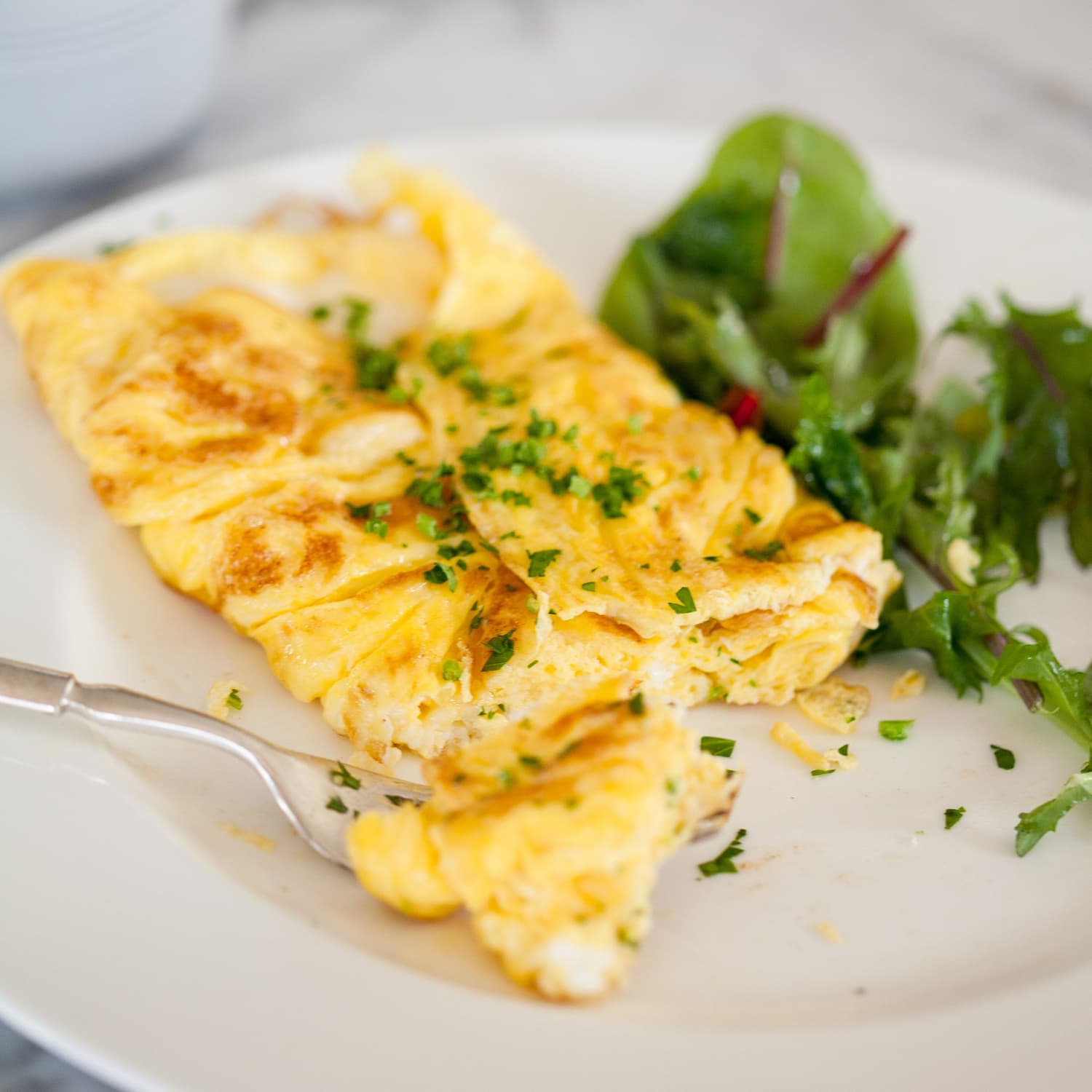 French Omelet - Inspired Through Food