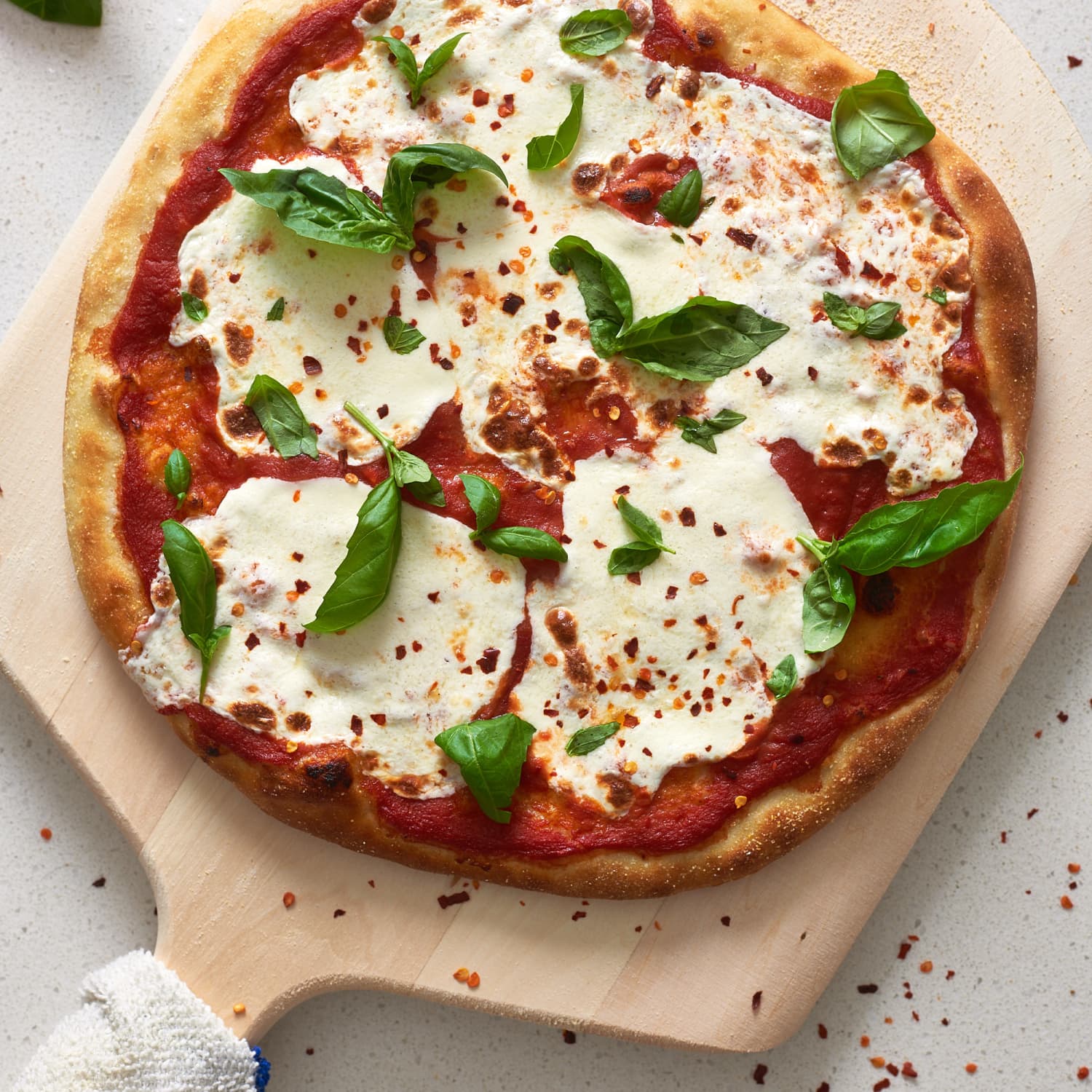 Easy sheet pan Margherita pizza - Simply Delicious