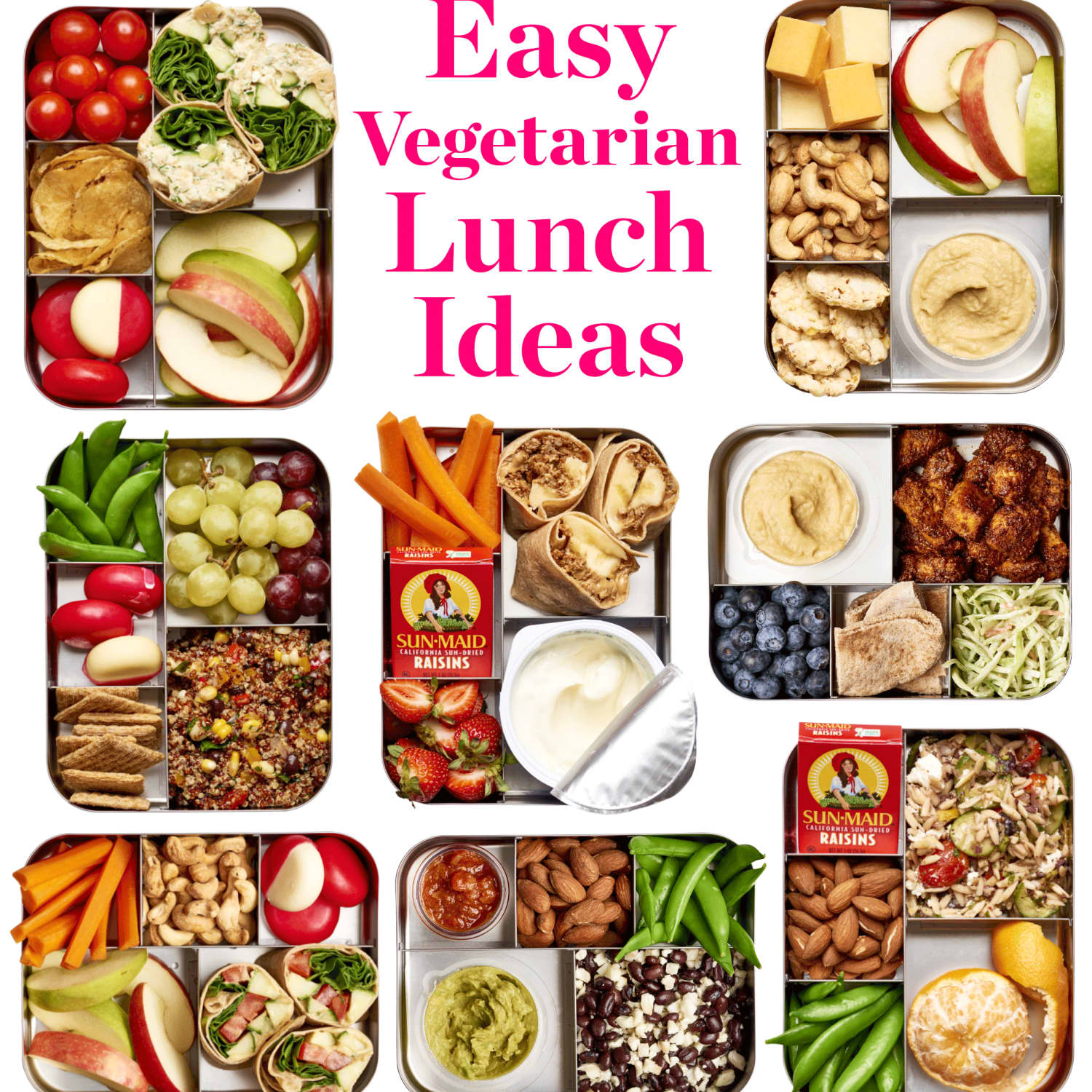 Easy Bento Box Lunch Ideas for Kids – Pescatarian & Vegetarian