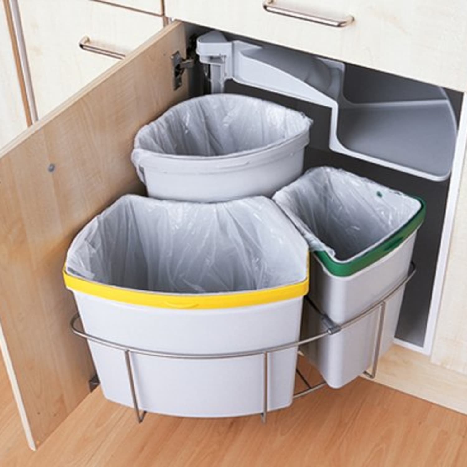 Why Every Kitchen Should Have Built-in Trash Cans - Jewett Farms