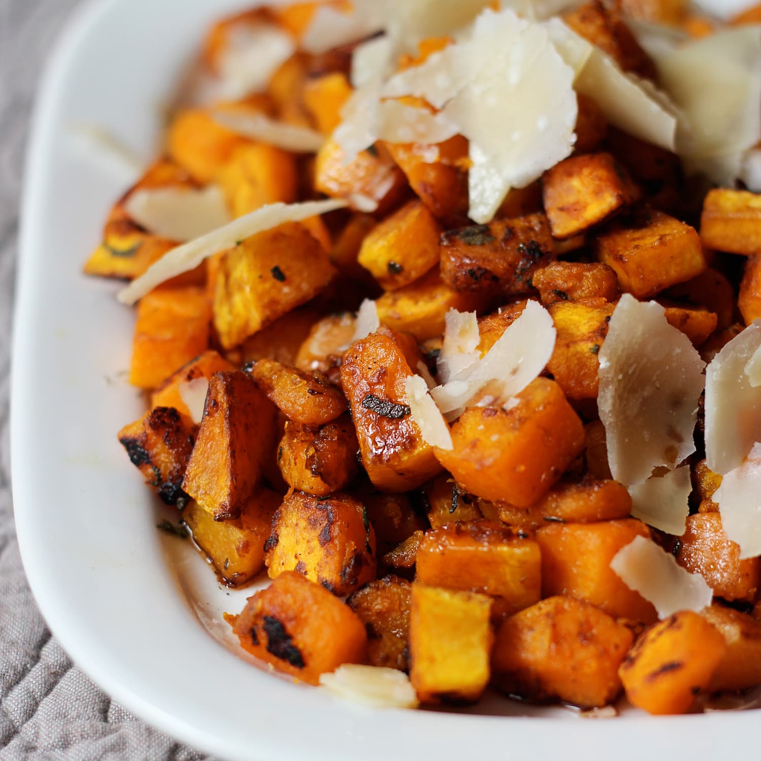 Side Dish Recipe For Roast Chicken Pan Seared Butternut Squash