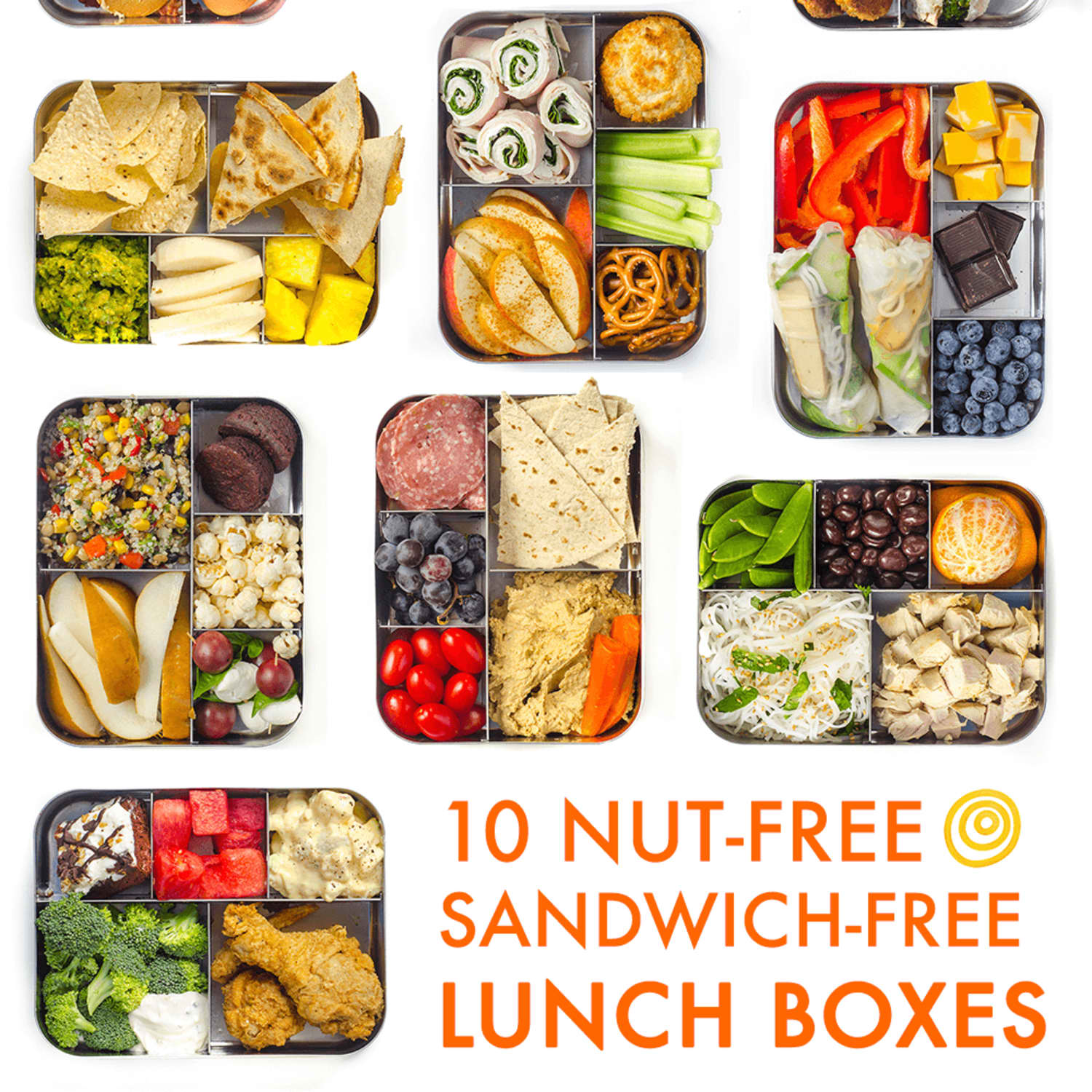 10 Sandwich-Free Lunch Ideas for Kids and Grownups