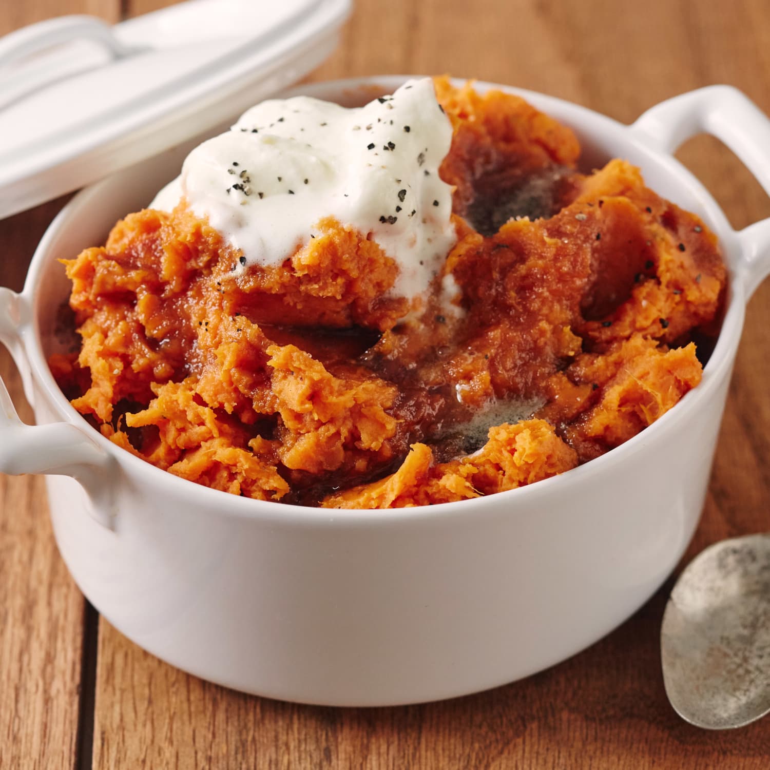 Recipe: Sour Cream Balsamic Sweet Potatoes | Kitchn