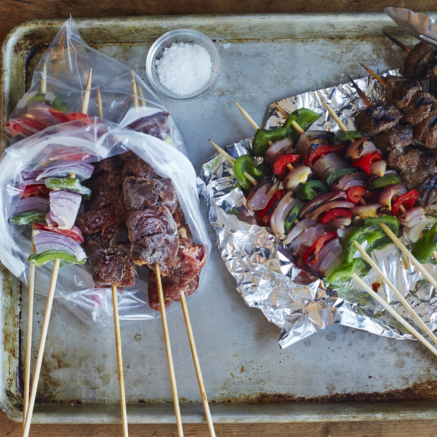 Skewered Steak & Veggies