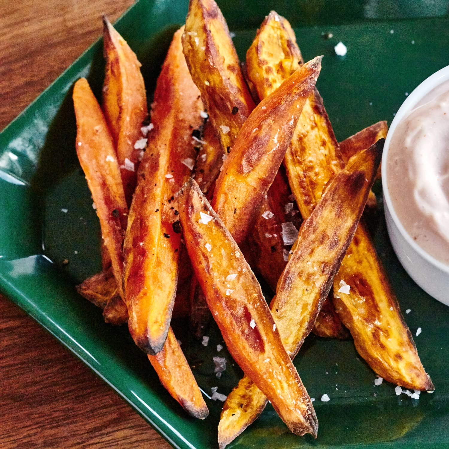 The BEST Crispy Homemade Sweet Potato Fries Recipe