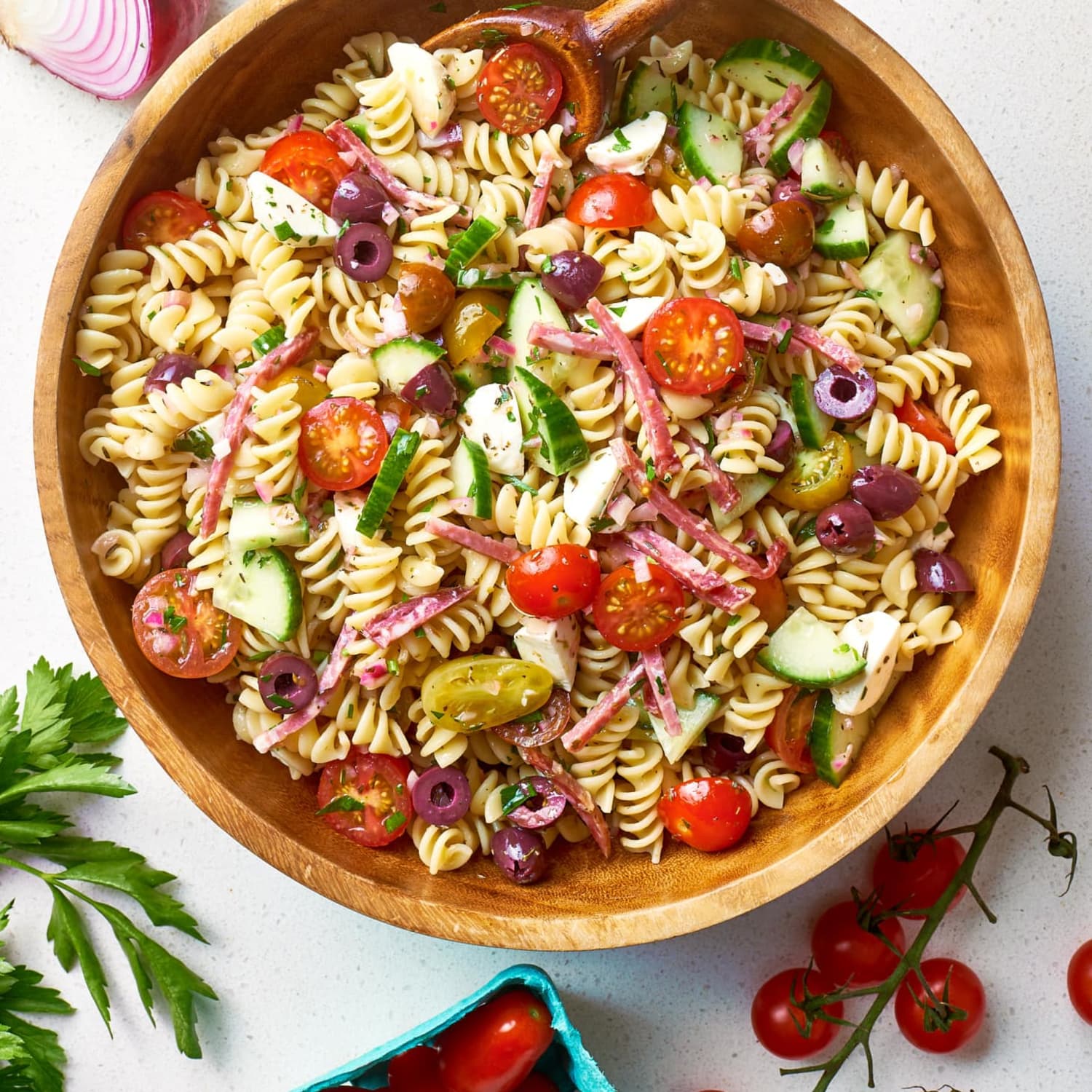 How To Make Easy Pasta Salad (Cold & Hearty Italian Recipe) | Kitchn