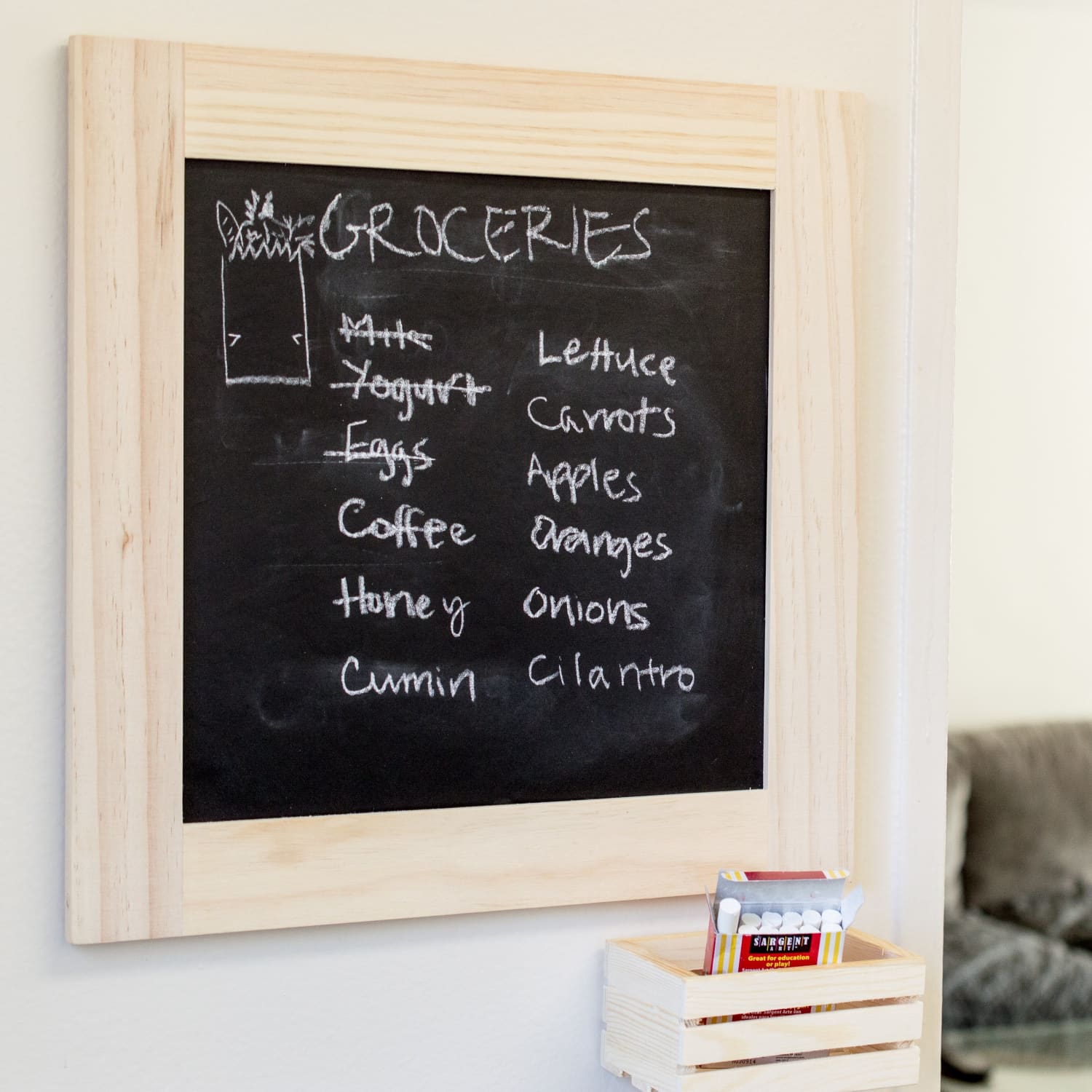 How To Make A Kitchen Chalkboard Kitchn