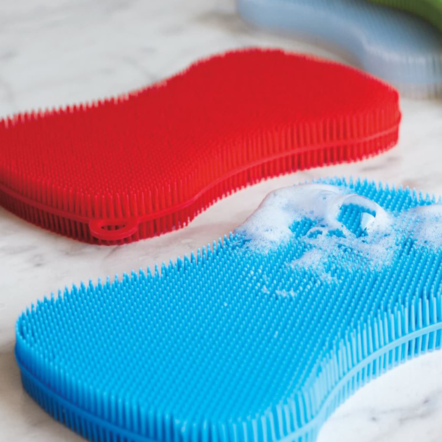 Pot Scrubbers, Double Layer Nylon Scrubbie, Kitchen Essentials, Dish  Scrubber, Pot Scrubber, Kitchen Scrubber, Bathroom Scrubbers 