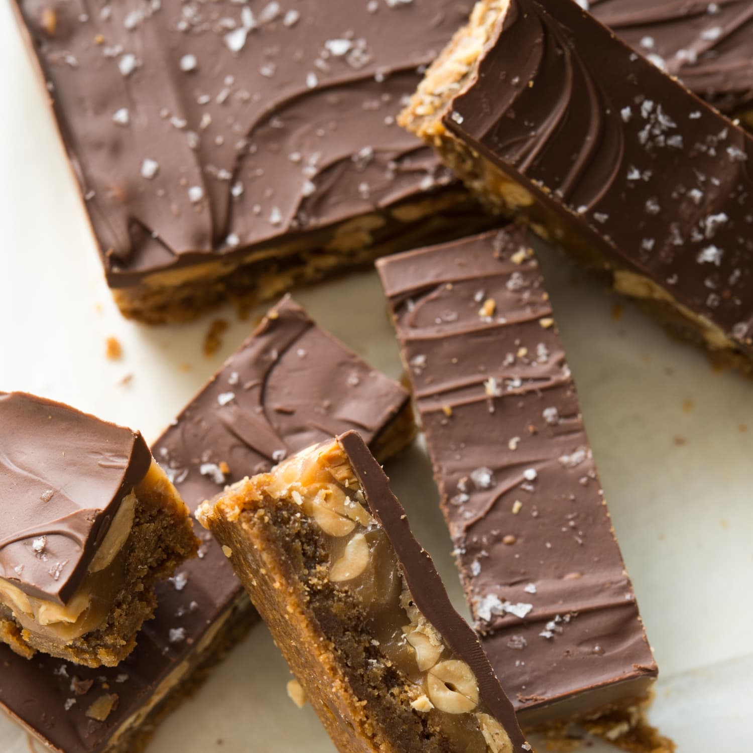 Snickers Inspired Bar Cookies Kitchn