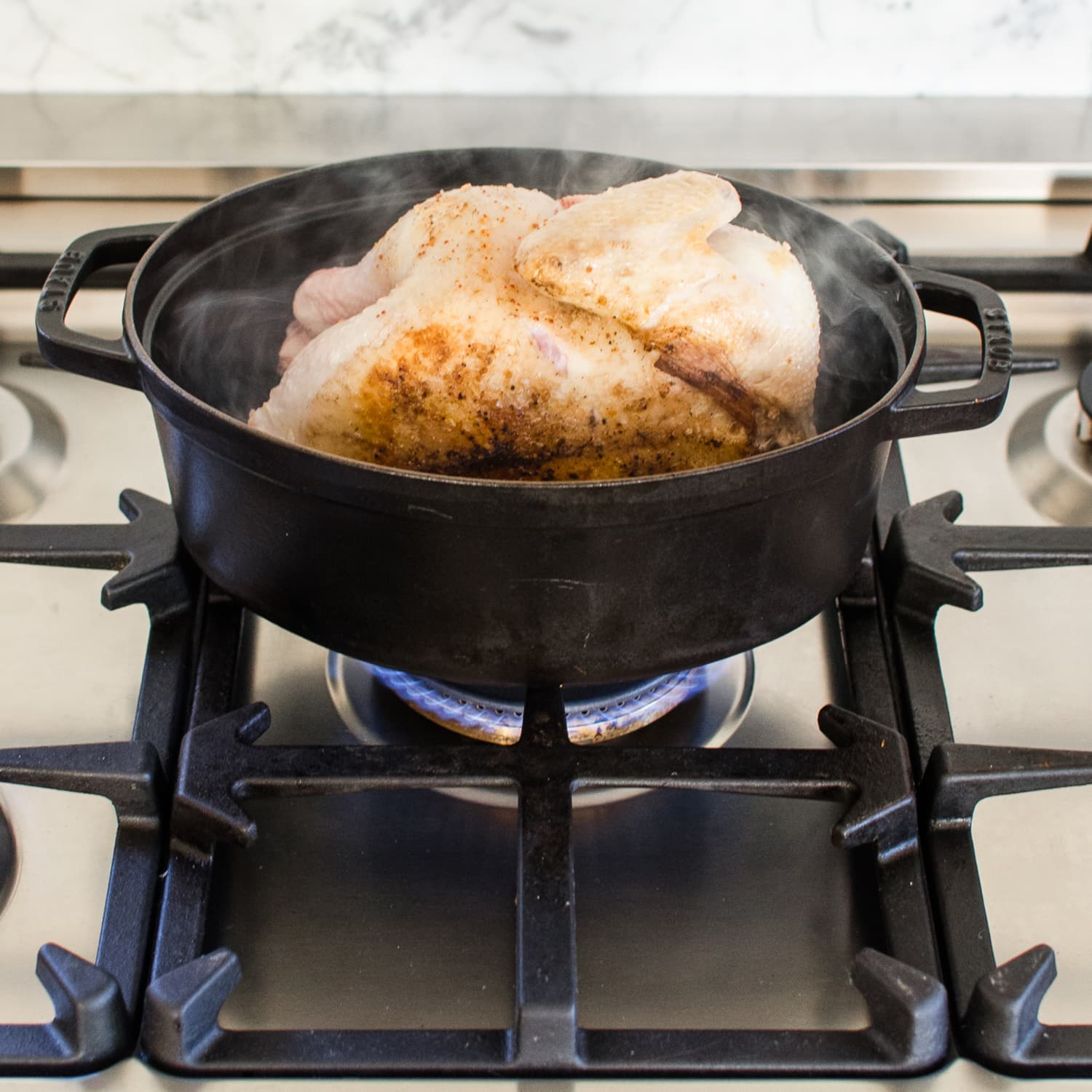 Staub Enameled Cast Iron Oval Dutch Oven