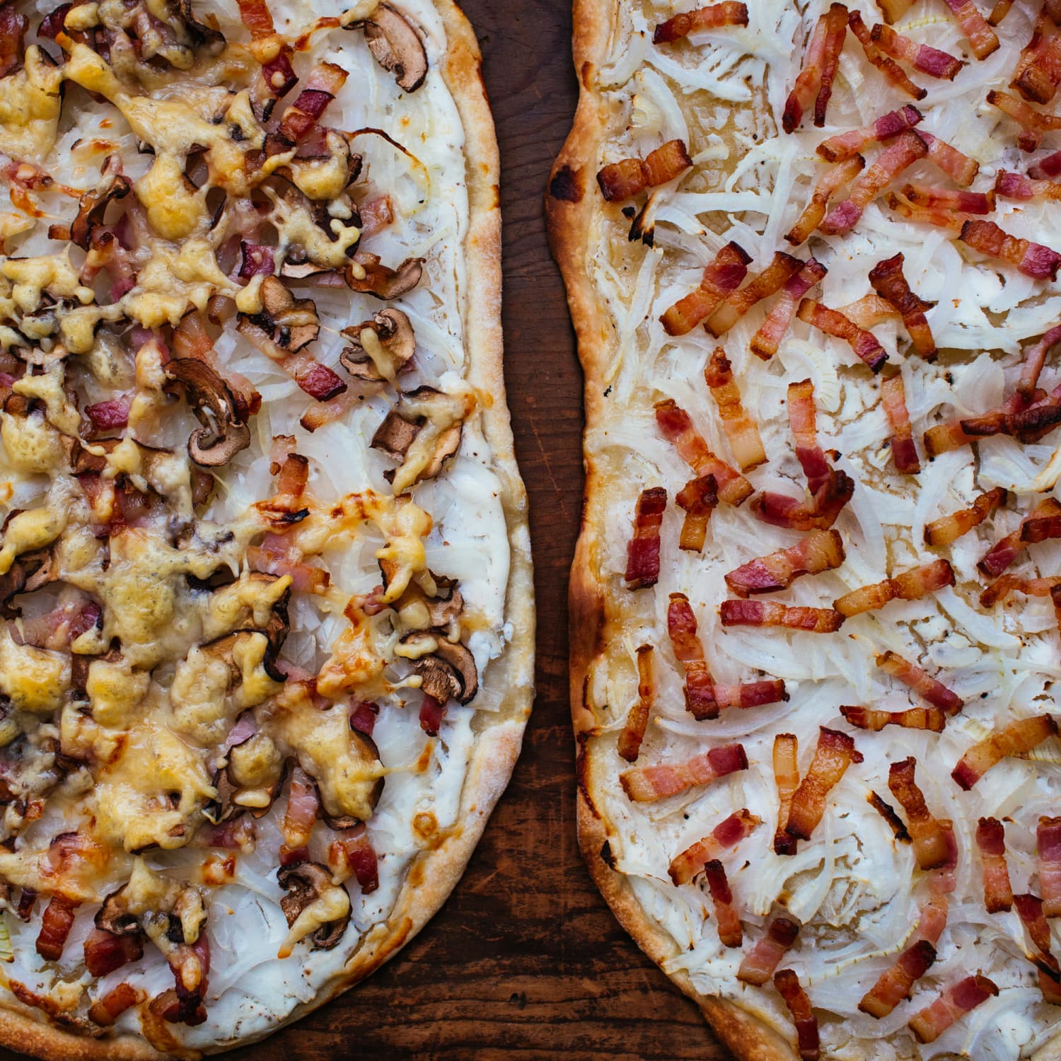 Flammkuchen Tarte Flambée aka (French & German Pizza