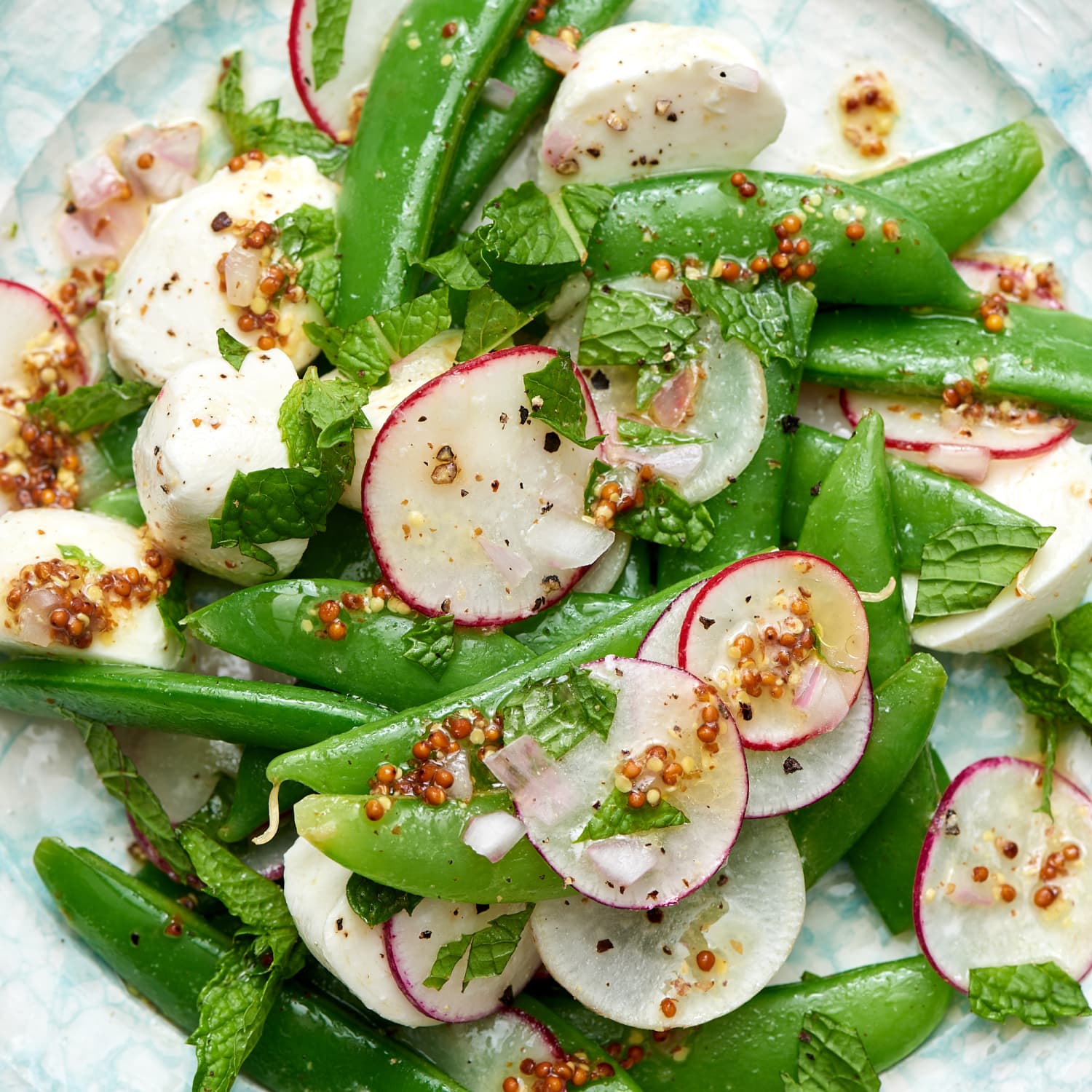 Watermelon and Snap Pea Salad Recipe