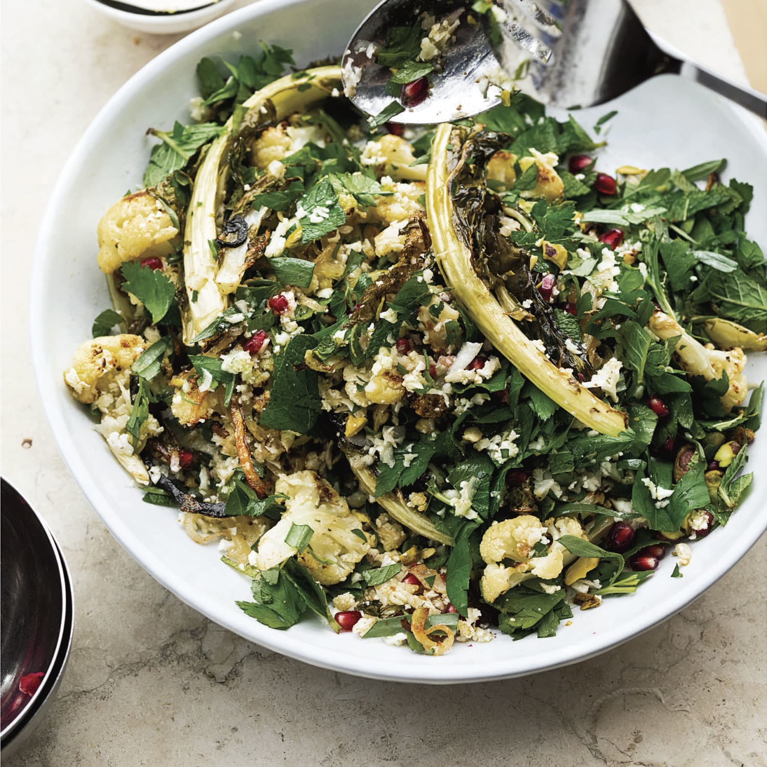 Ottolenghi Cauliflower, Pomegranate, and Pistachio Salad Review