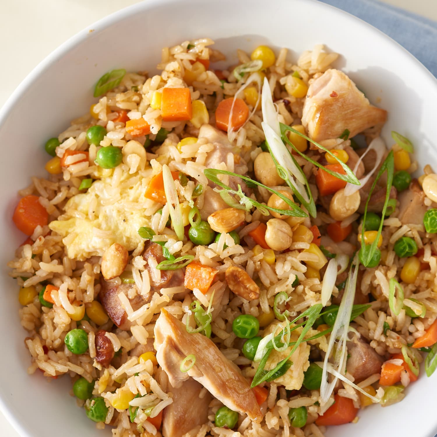 Easy One-Pan Chicken Fried Rice