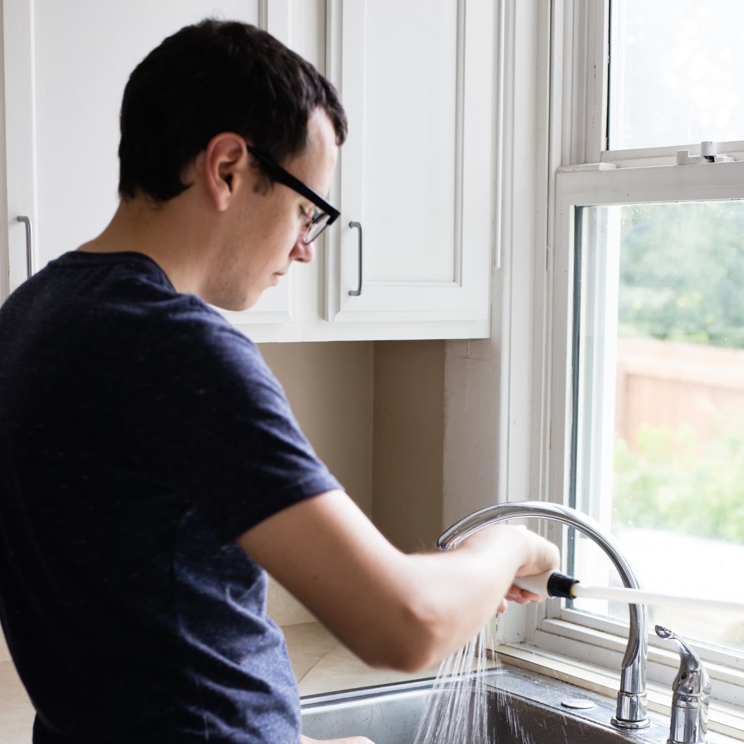 Kitchen Faucet- best way to clean this? Cause, it's gross! : r