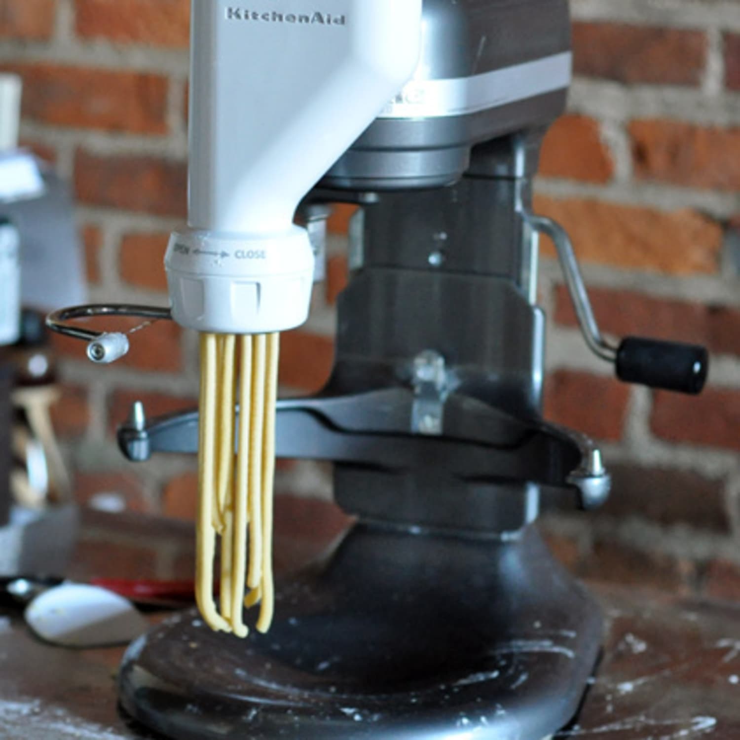 kitchenaid pasta attachment ziti