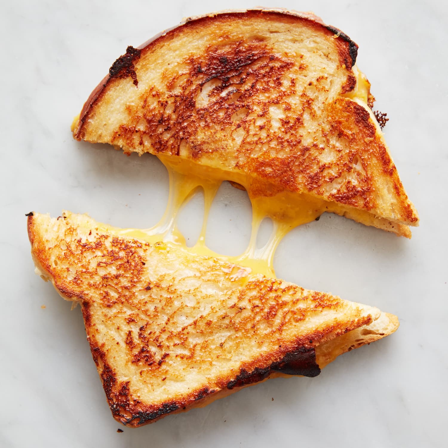 Sheet Pan Oven Grilled Cheese Sandwiches - Belly Full