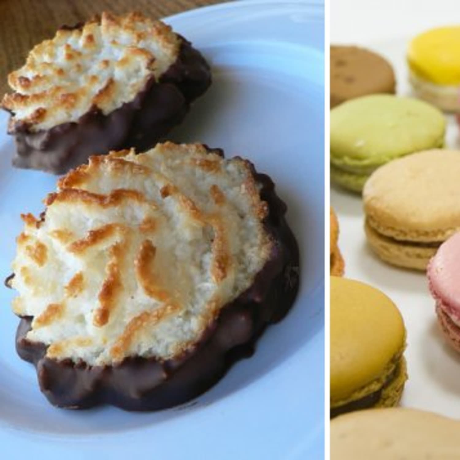 What S The Difference Macaroons Vs Macarons Kitchn