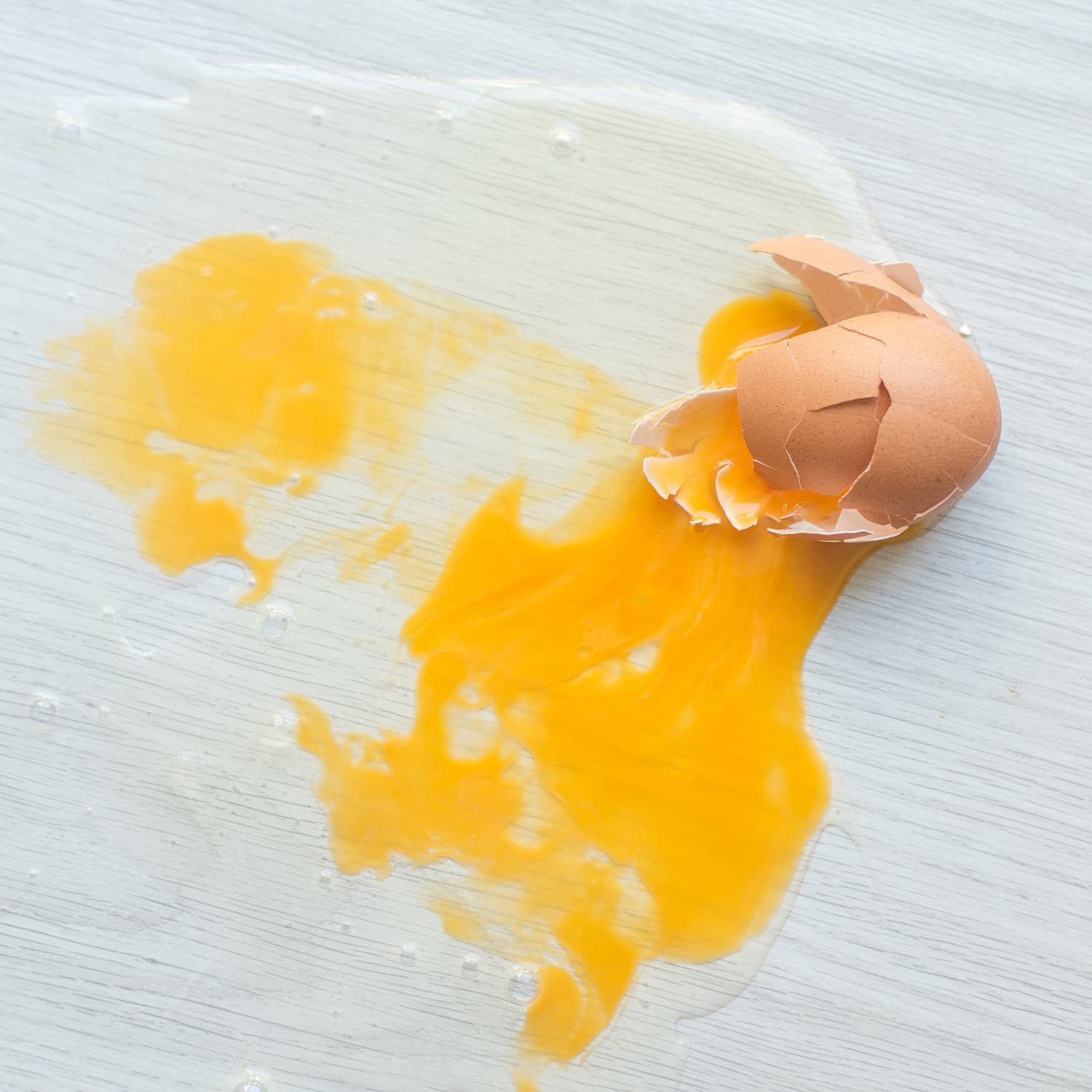 How To Clean Up A Dropped Egg | Kitchn