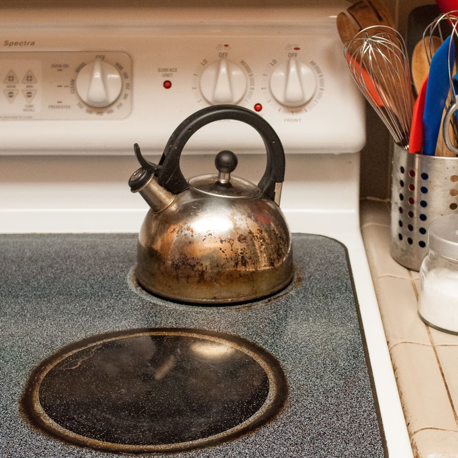 Never Place A Hot Lid Face Down On Your Glass-Top Stove. Here's Why.